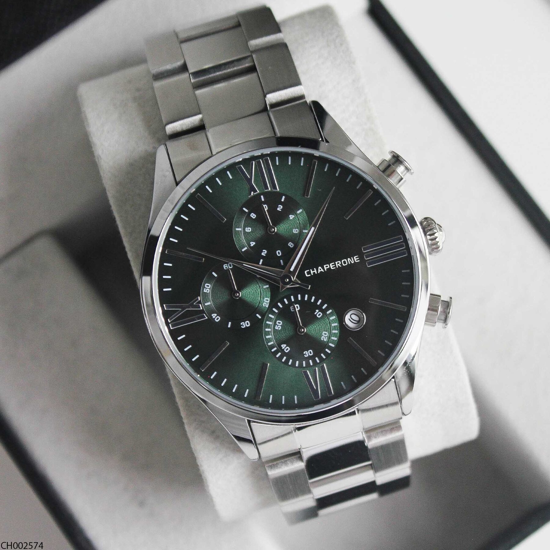 Chaperone CH002574 Çelik Kordonlu Erkek Kol Saati