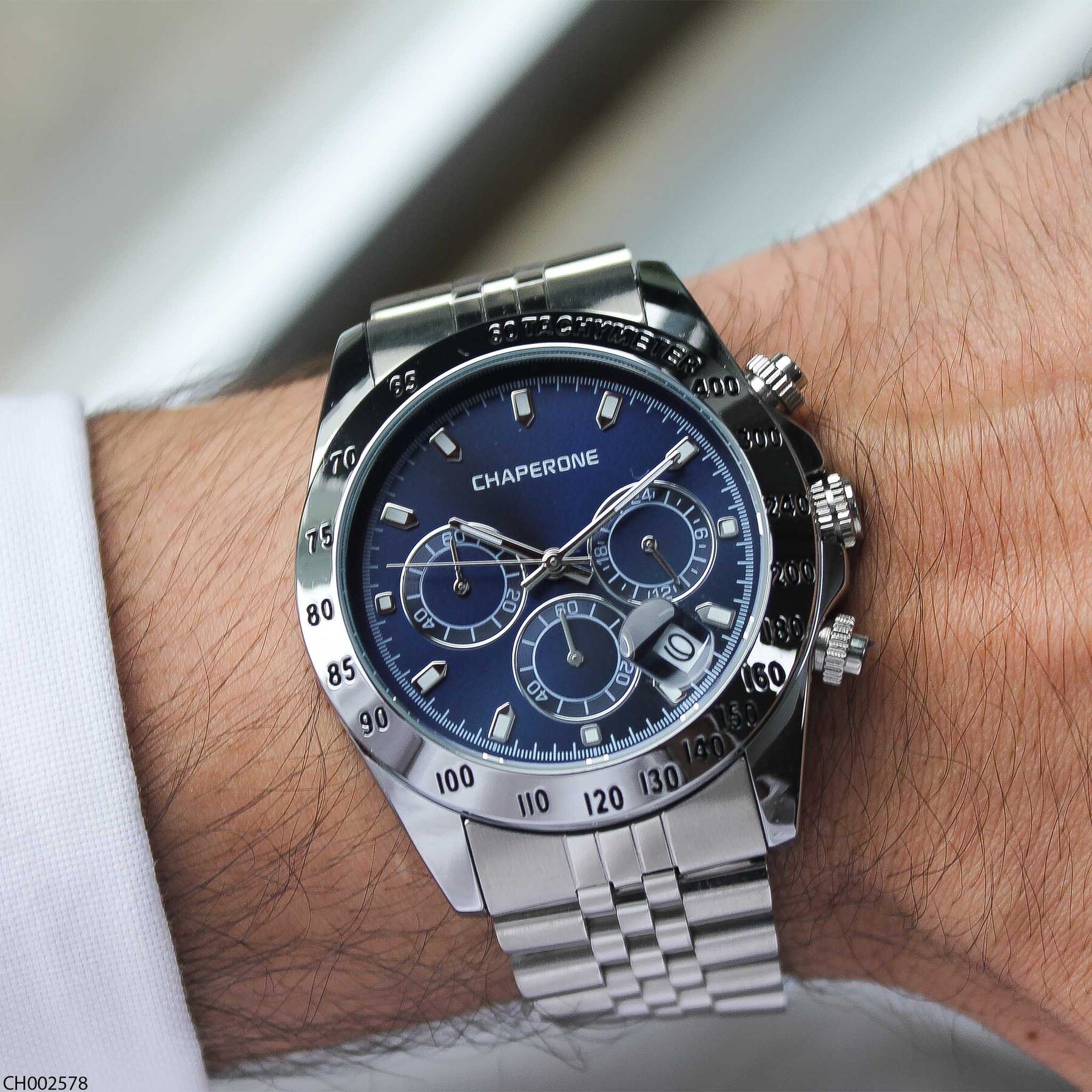 Chaperone CH002578 Steel Strap Men Watch