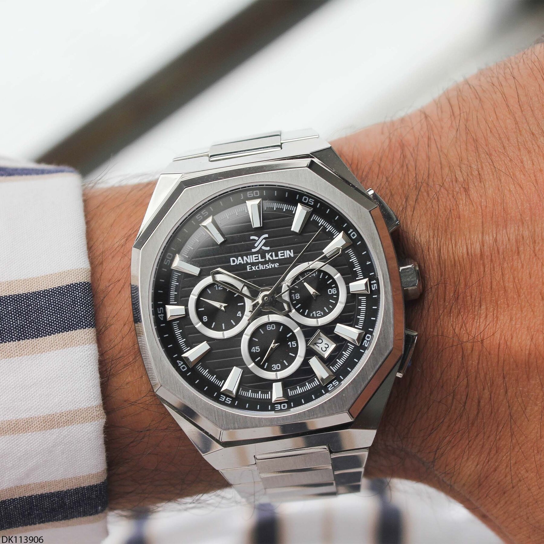Daniel Klein DK113906 Çelik Kordonlu Erkek Kol Saati
