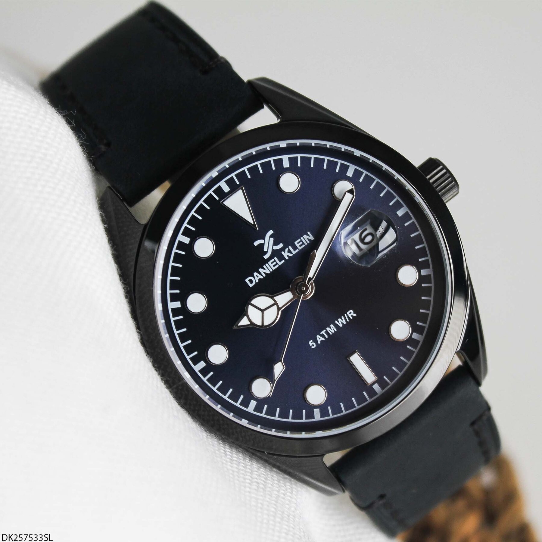 Daniel Klein DK257533SL Deri Kordonlu Erkek Kol Saati