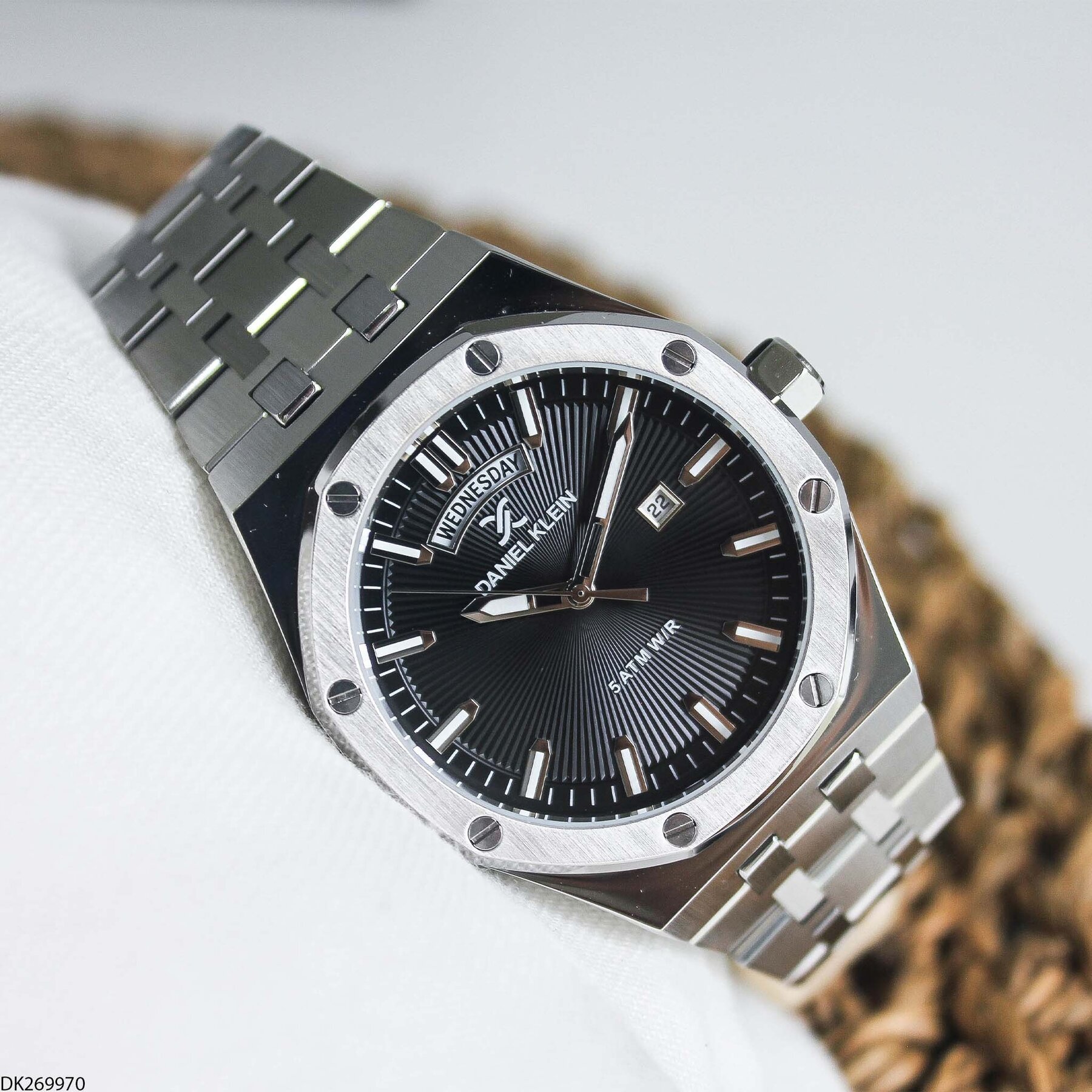 Daniel Klein DK269970-1 Çelik Kordonlu Erkek Kol Saati