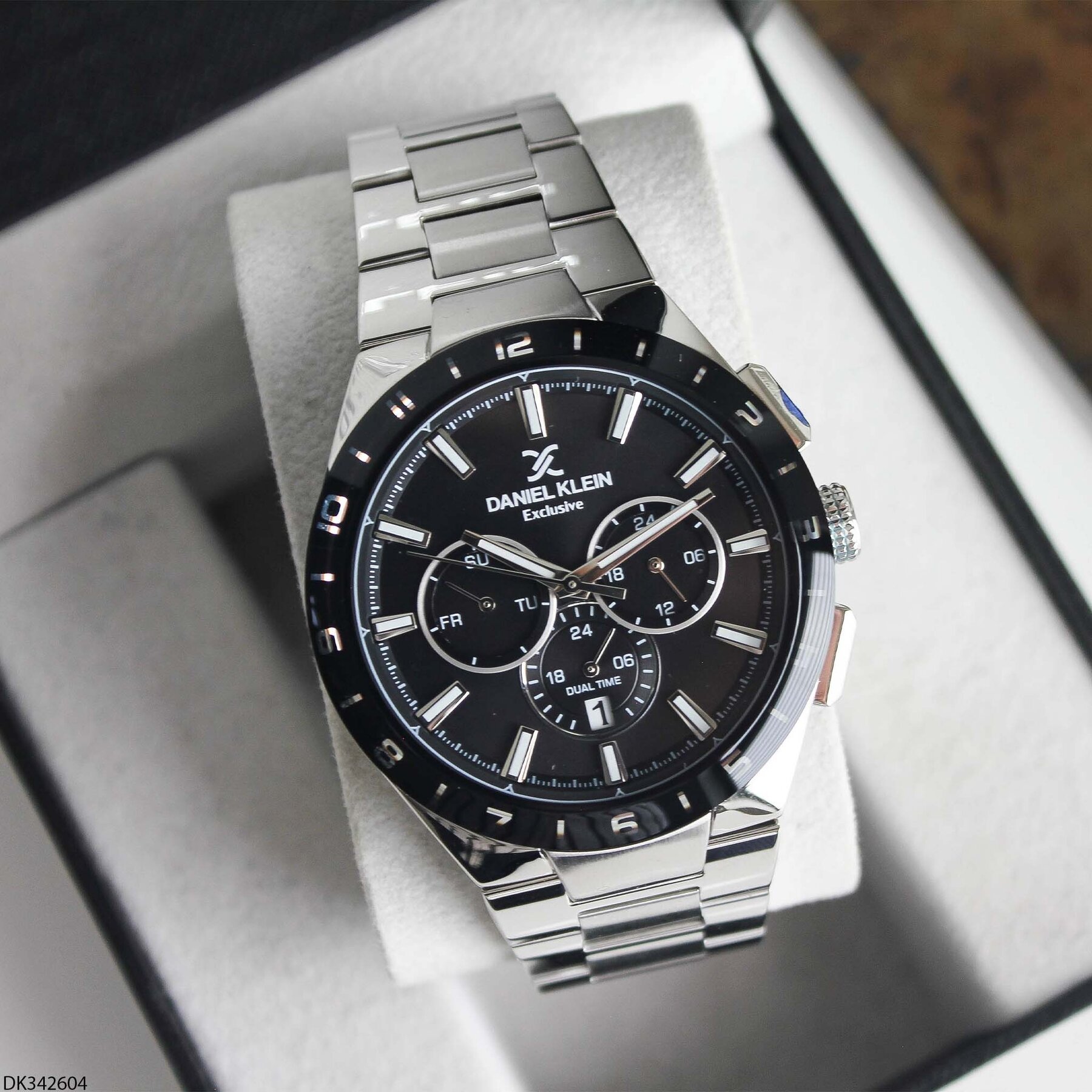 Daniel Klein DK342604 Çelik Kordonlu Erkek Kol Saati