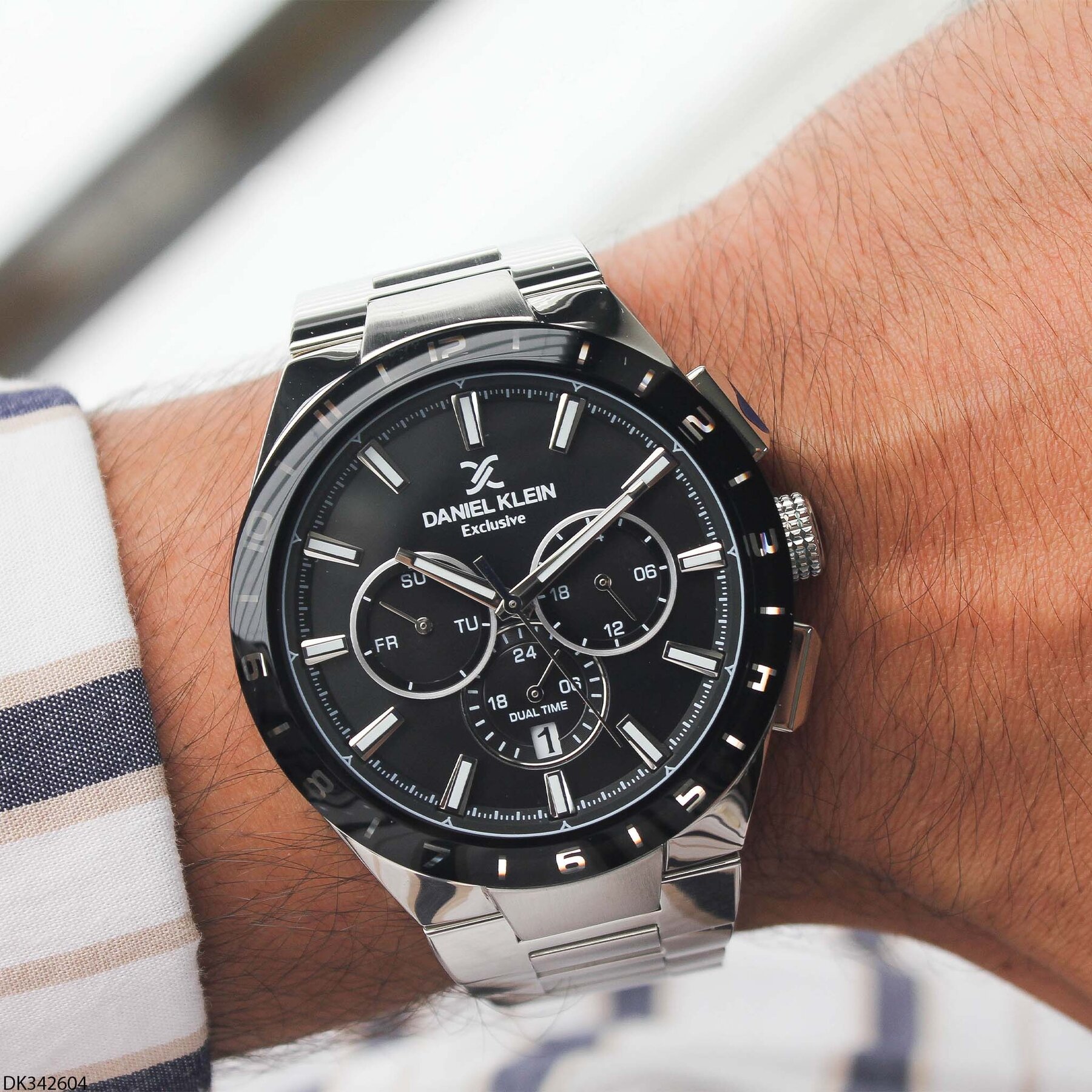 Daniel Klein DK342604 Çelik Kordonlu Erkek Kol Saati