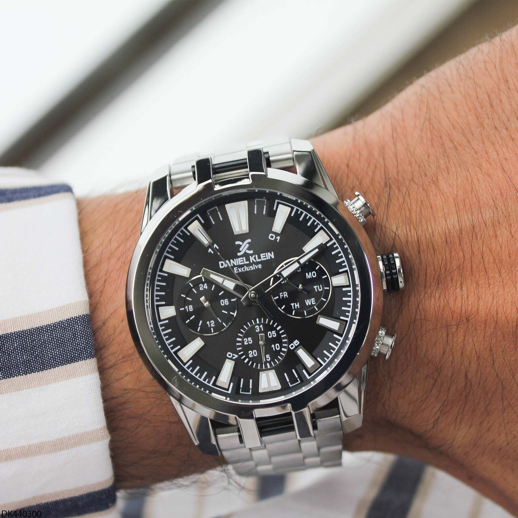 Daniel Klein DK440300 Çelik Kordonlu Erkek Kol Saati