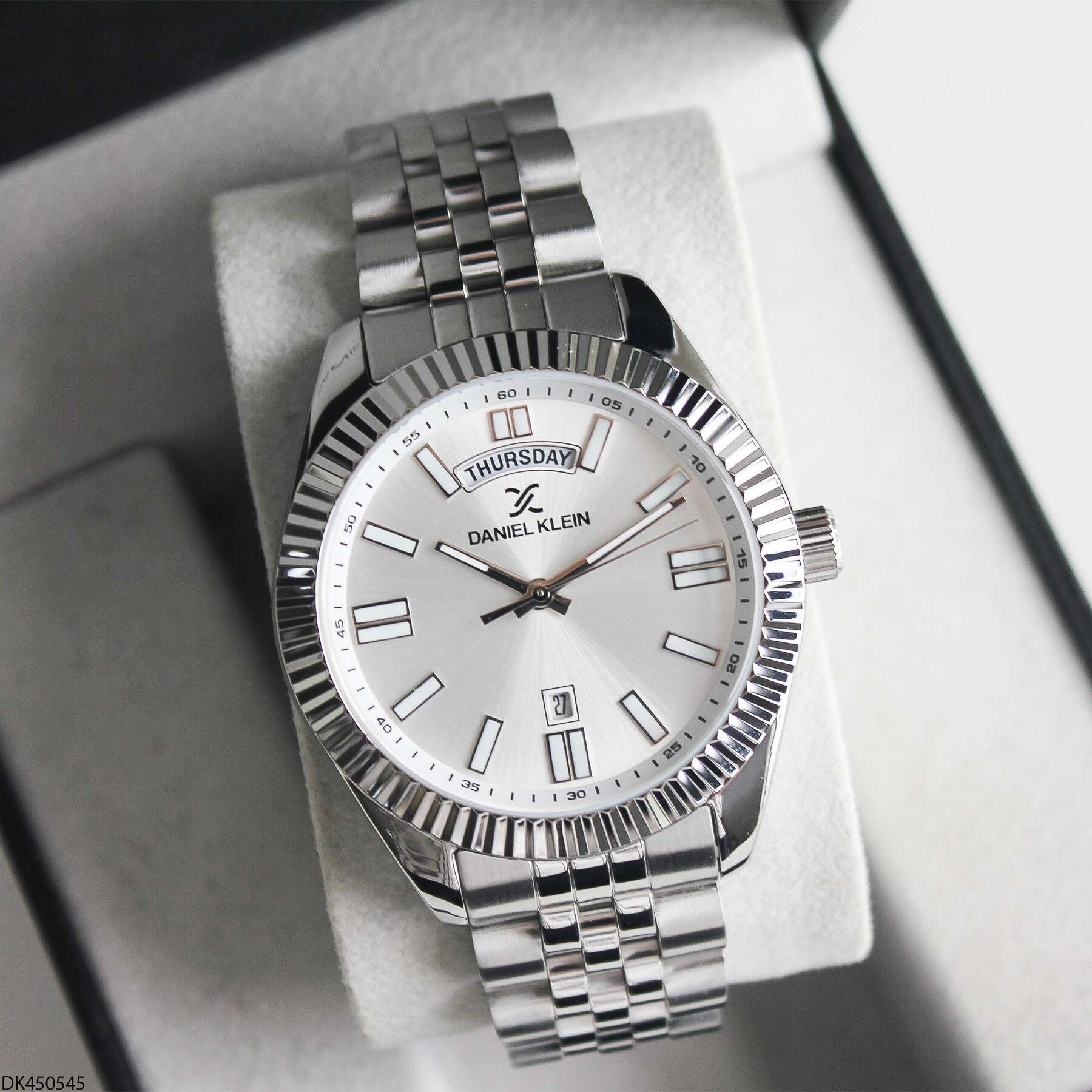 Daniel Klein DK450545 Çelik Kordonlu Erkek Kol Saati