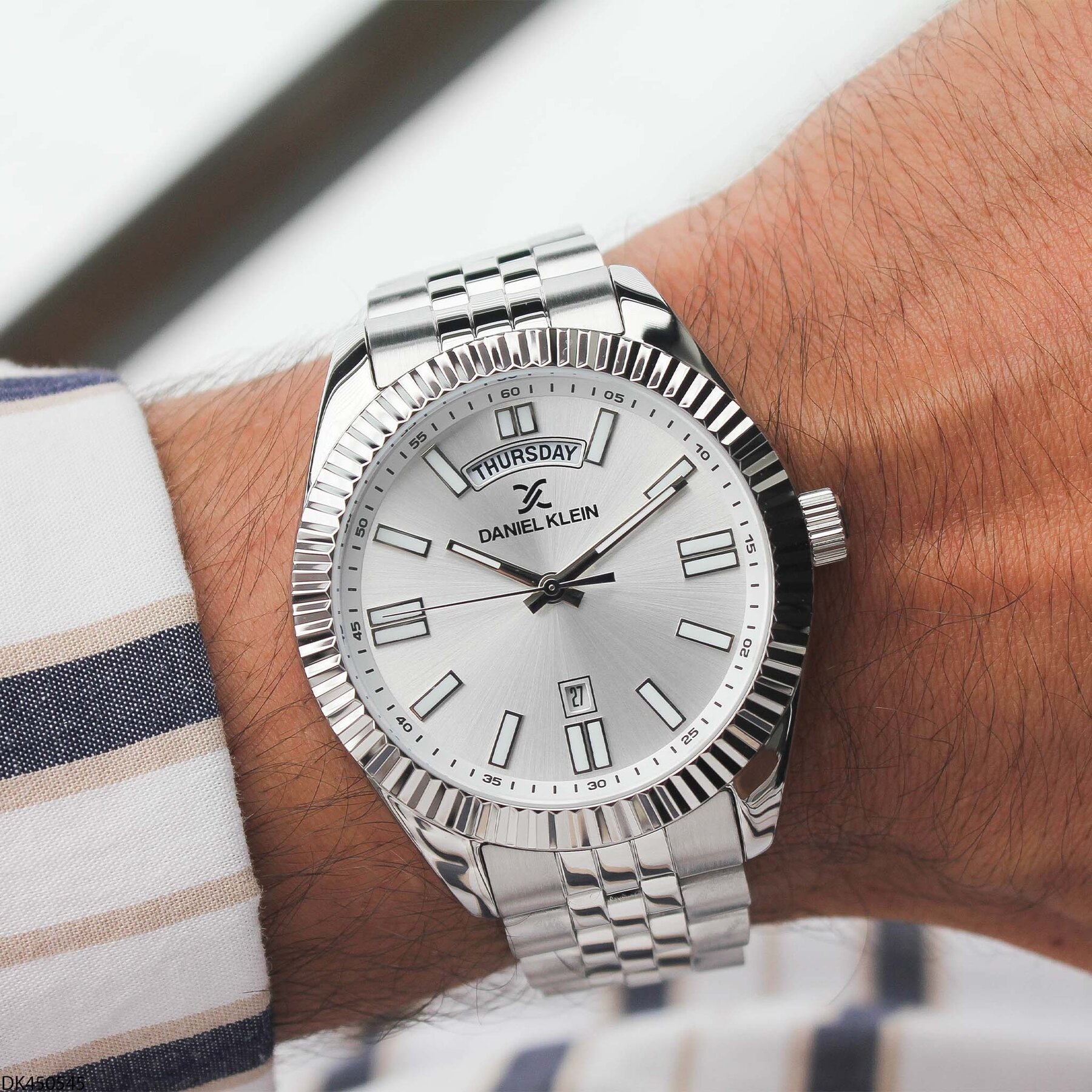 Daniel Klein DK450545 Çelik Kordonlu Erkek Kol Saati
