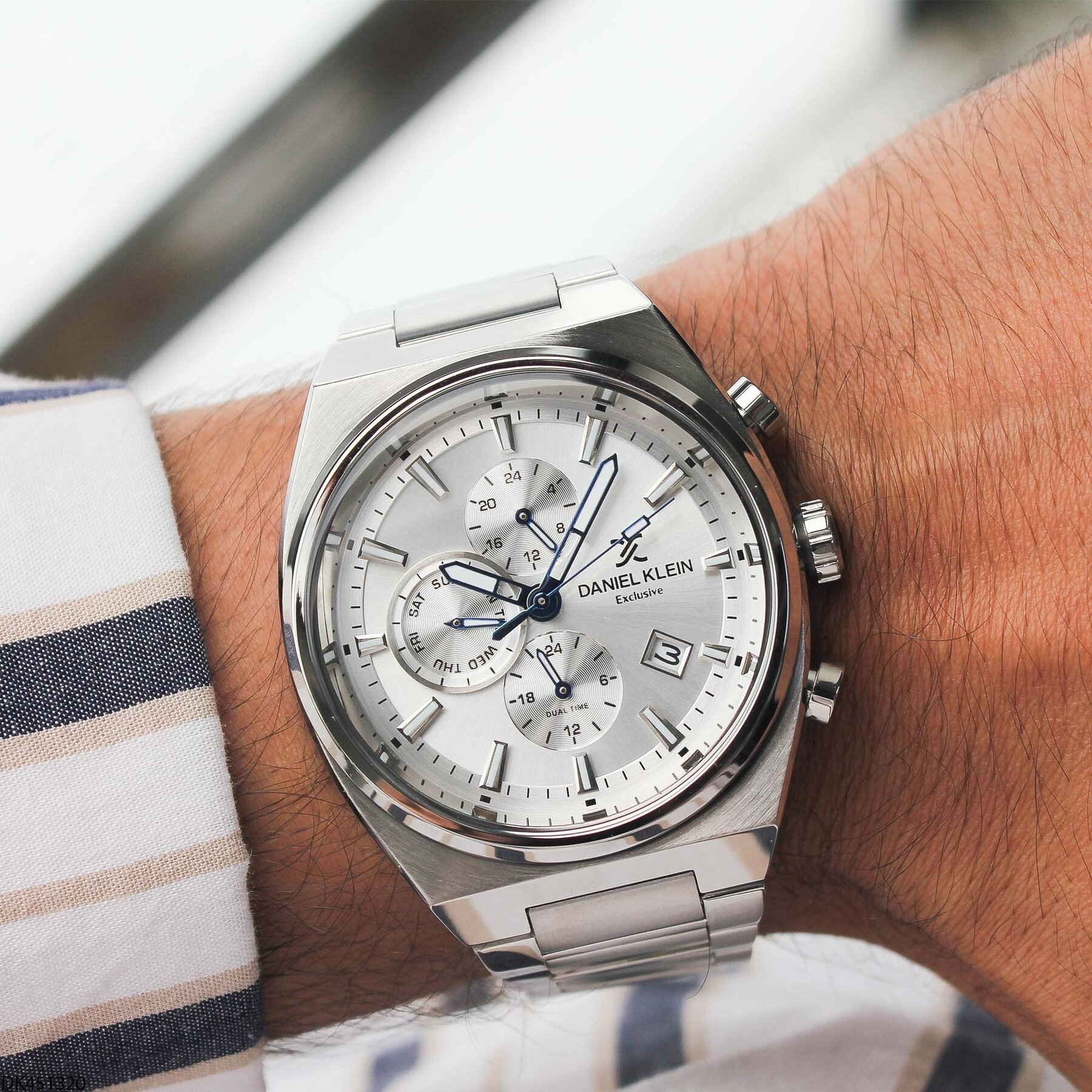 Daniel Klein DK451320 Çelik Kordonlu Erkek Kol Saati