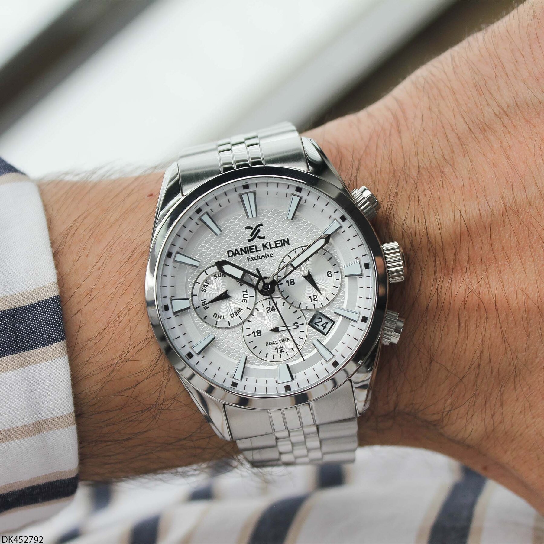 Daniel Klein DK452792 Çelik Kordonlu Erkek Kol Saati