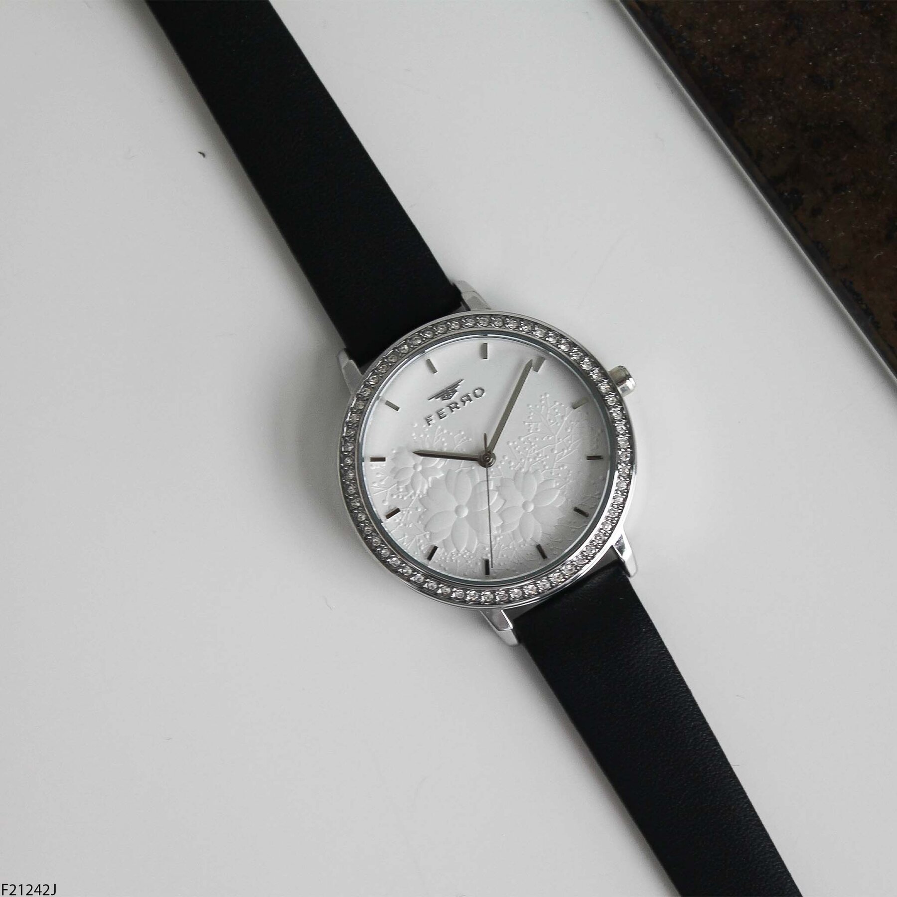 Ferro F21242J Leather Strap Women Watch
