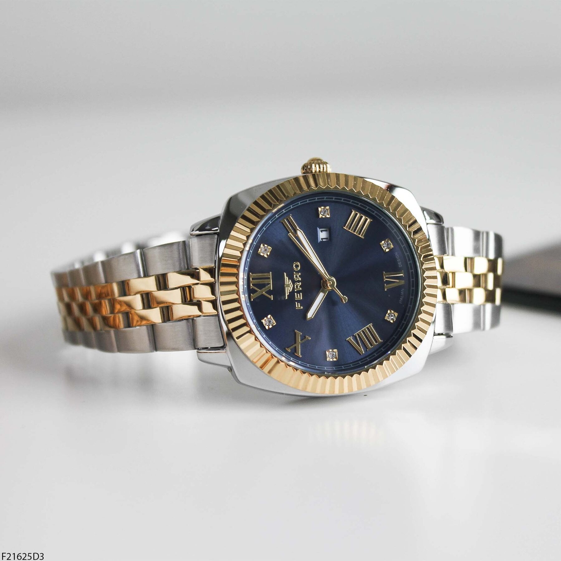 Ferro F21625D3 Çelik Kordonlu Kadın Kol Saati