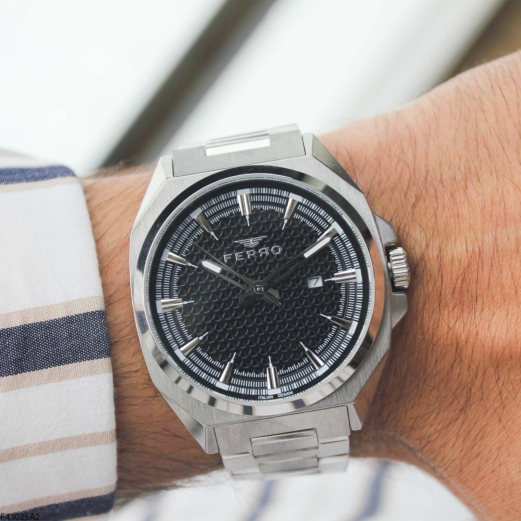 Ferro F43025A2 Steel Strap Men Watch