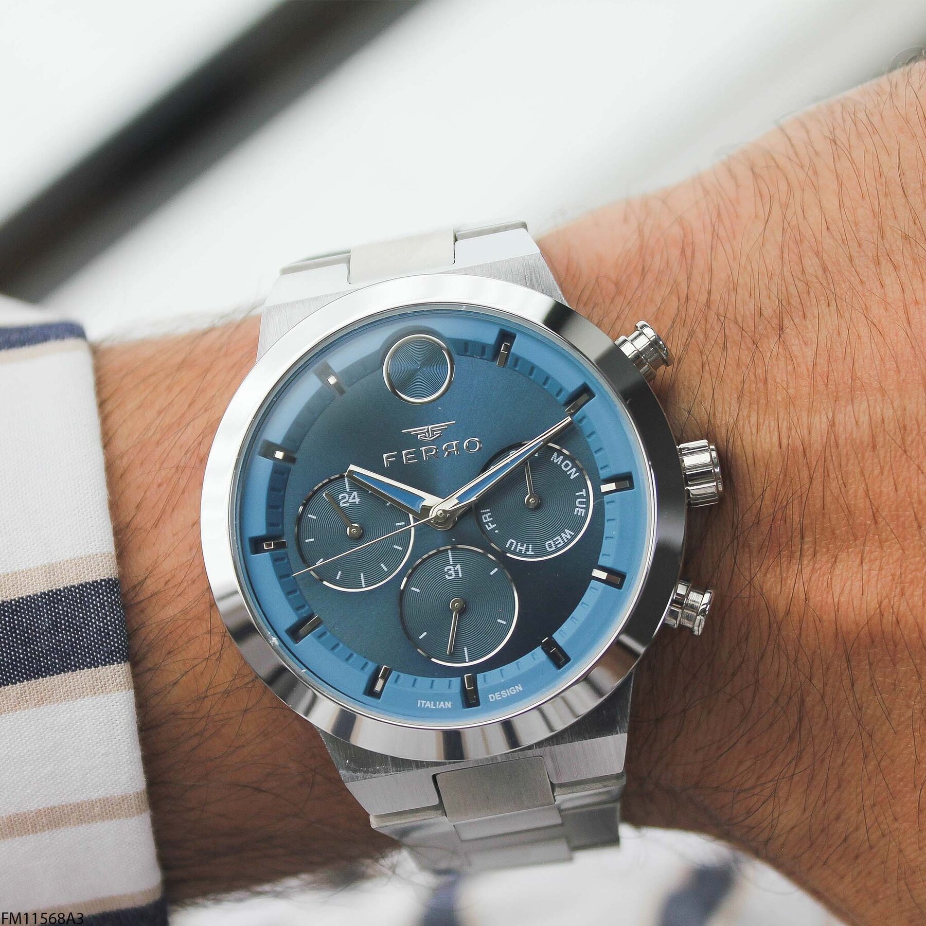 Ferro FM11568A3-1 Steel Strap Men Watch