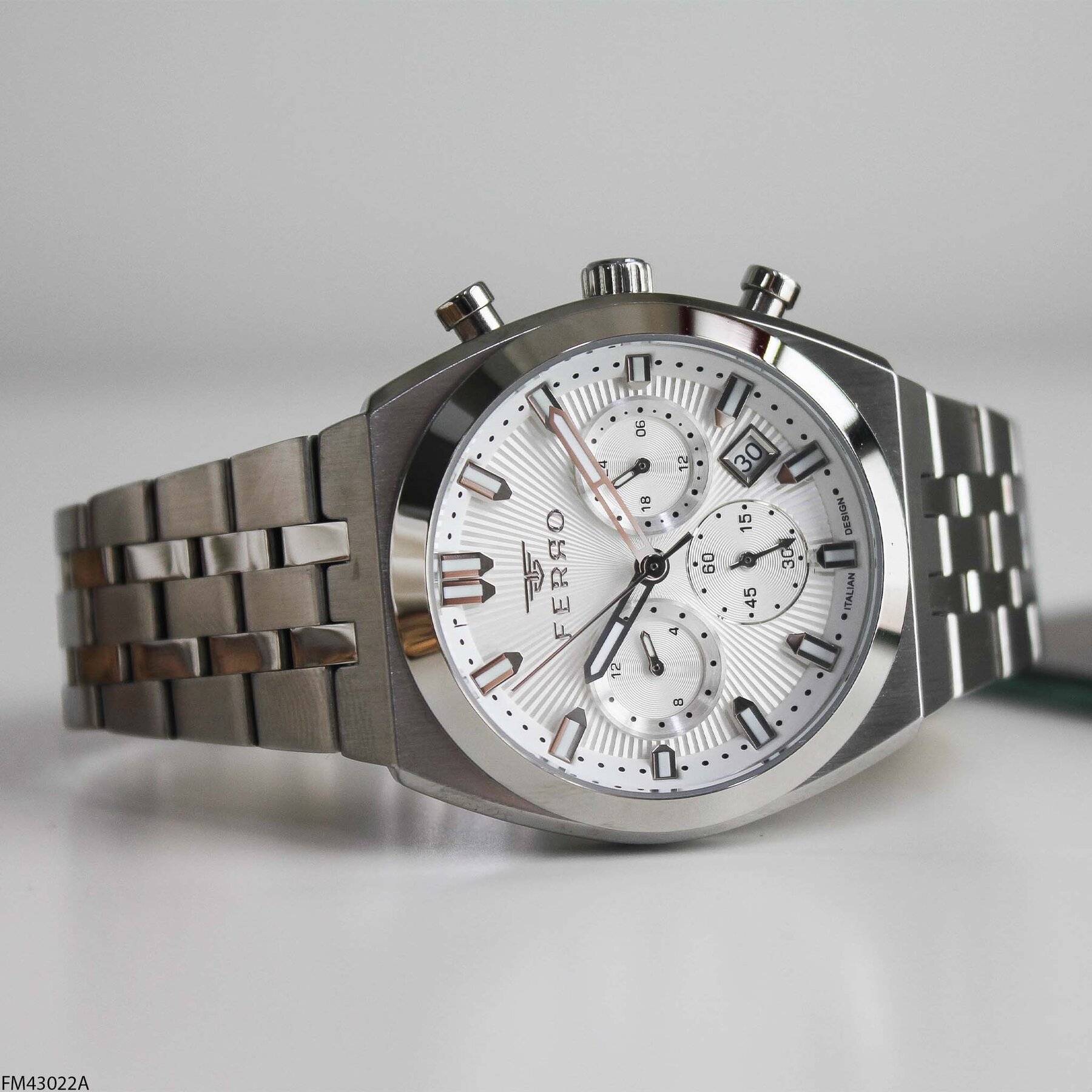 Ferro FM43022A Çelik Kordonlu Erkek Kol Saati