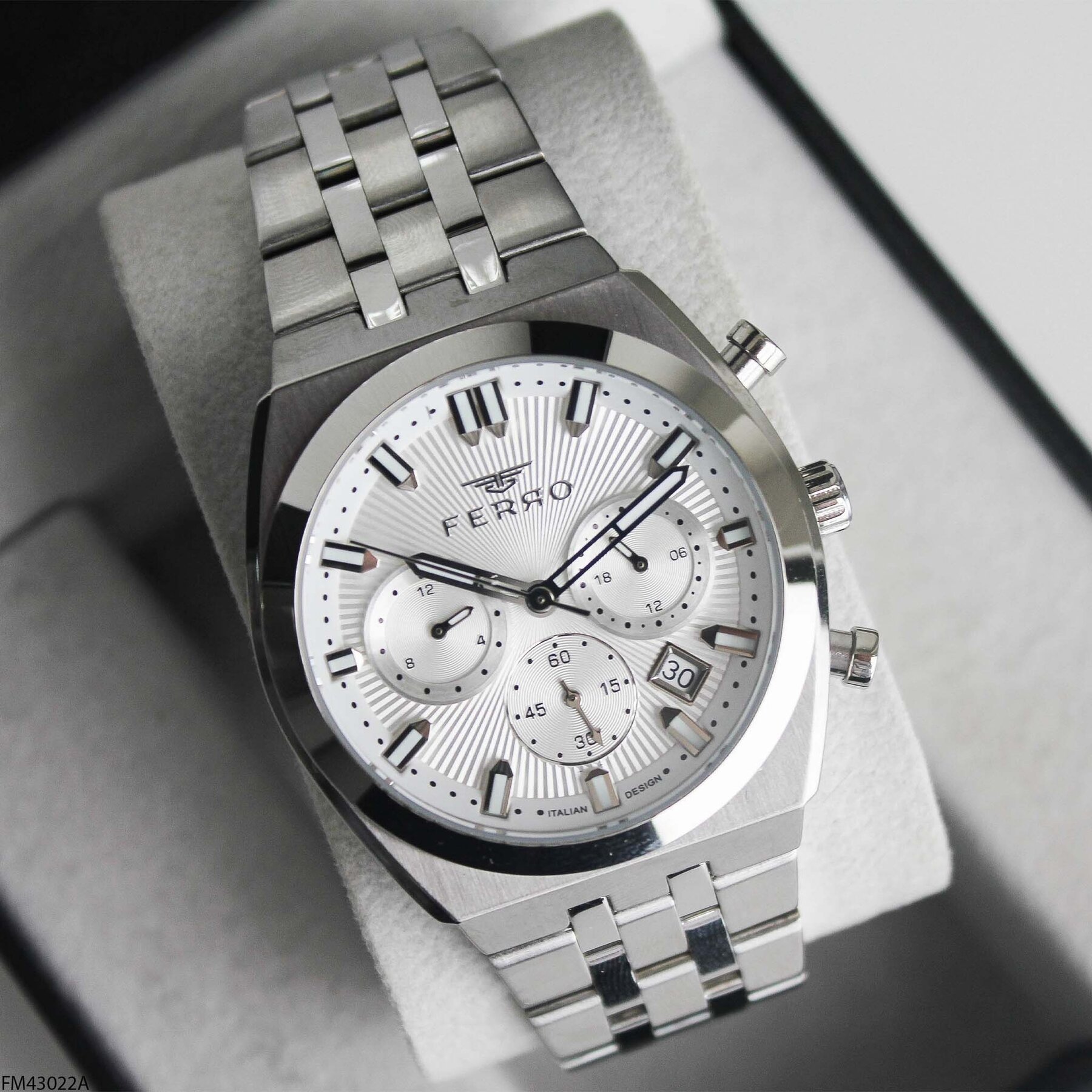 Ferro FM43022A Çelik Kordonlu Erkek Kol Saati