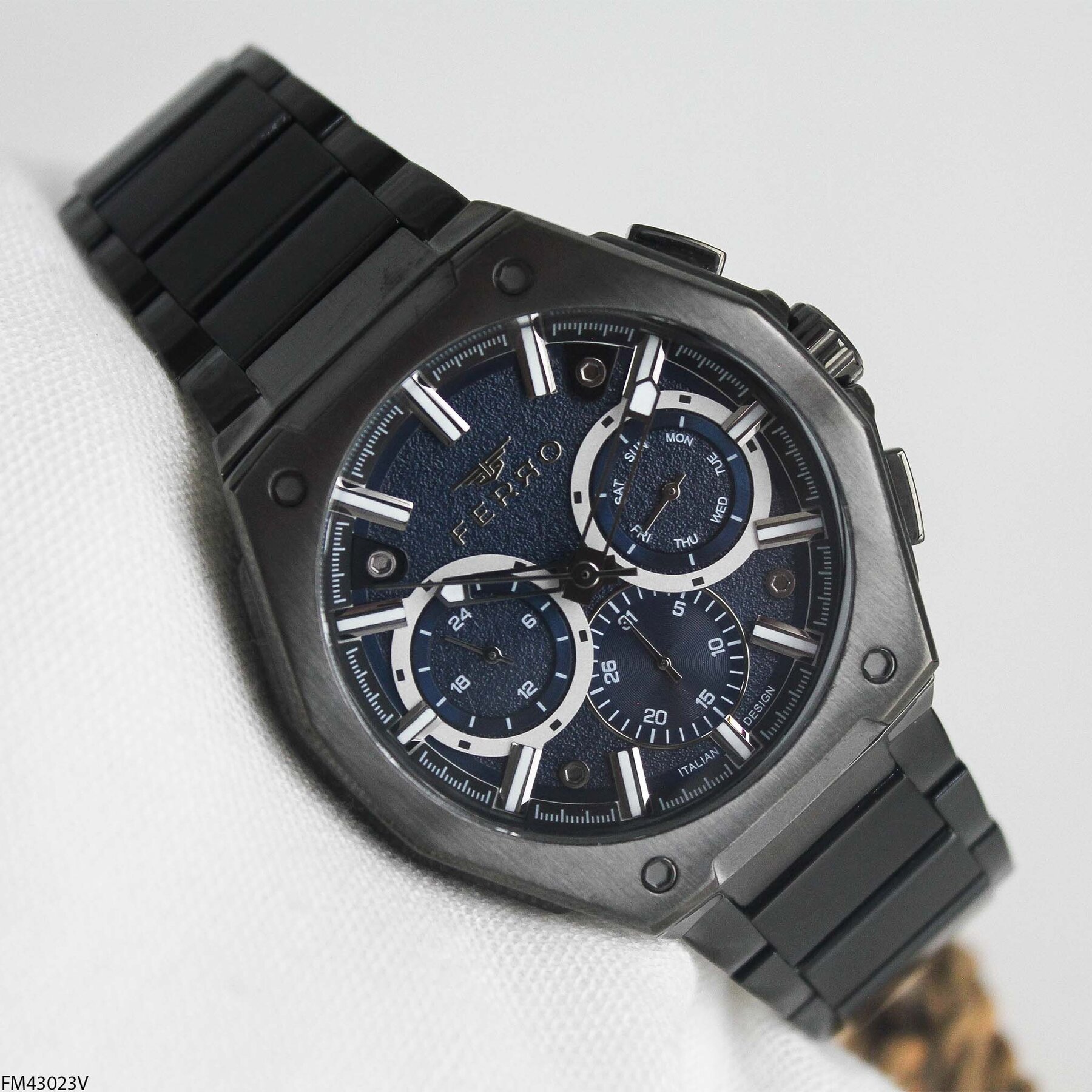 Ferro FM43023V Çelik Kordonlu Erkek Kol Saati