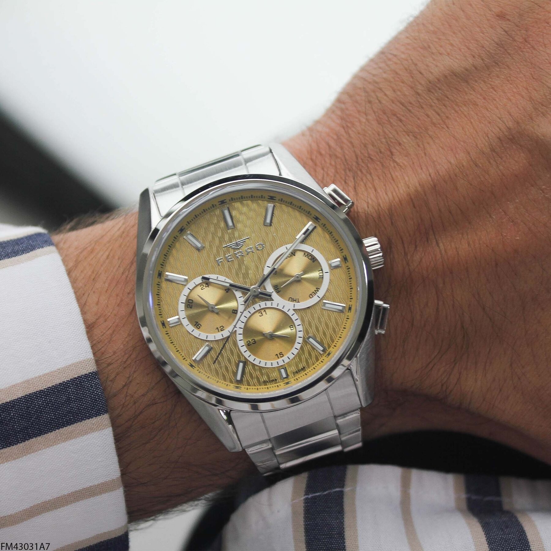 Ferro FM43031A7 Steel Strap Men Watch