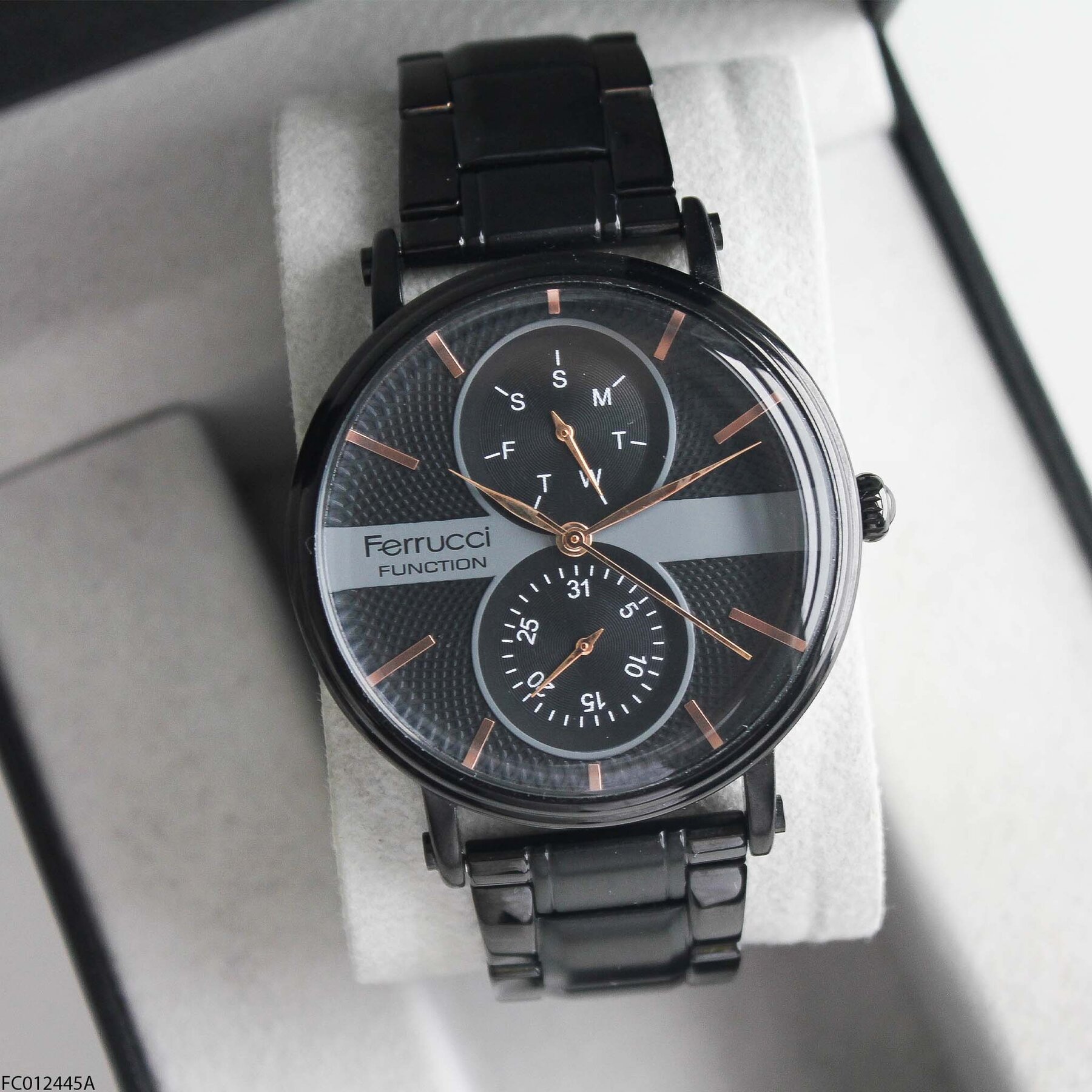 Ferrucci FC012445A Çelik Kordonlu Erkek Kol Saati