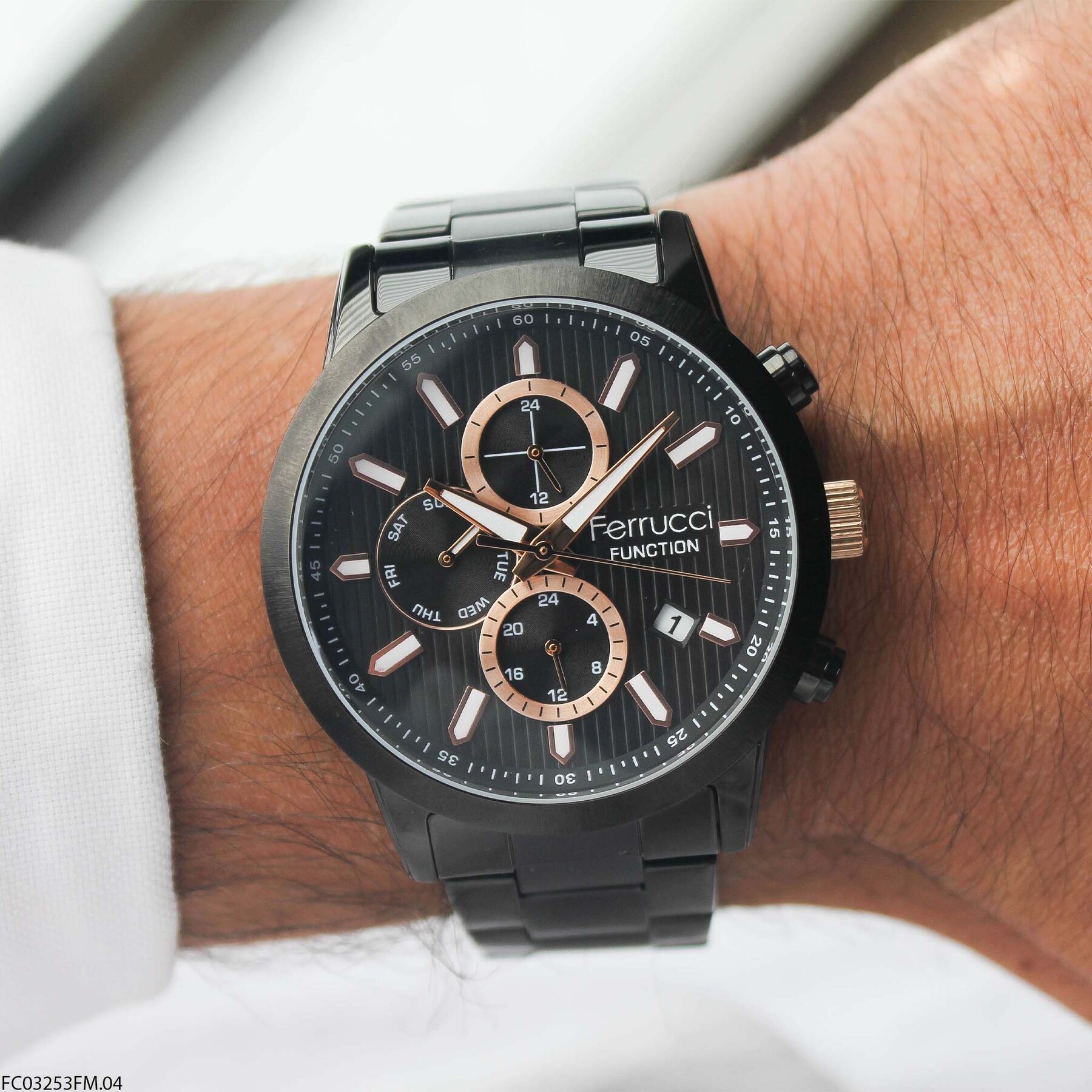 Ferrucci FC03253M.04 Çelik Kordonlu Erkek Kol Saati