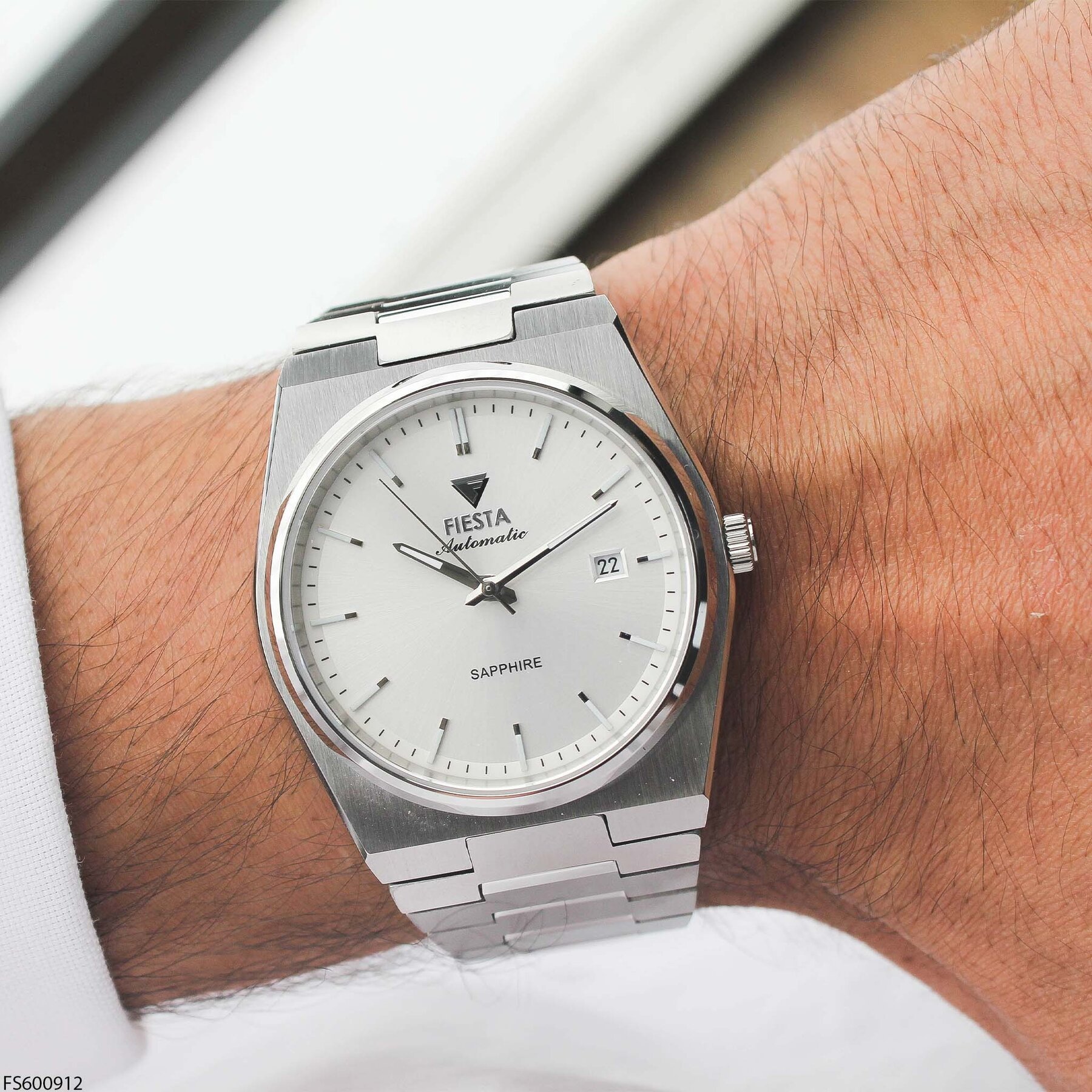 Fiesta FS600912 Çelik Kordonlu Otomatik Erkek Kol Saati