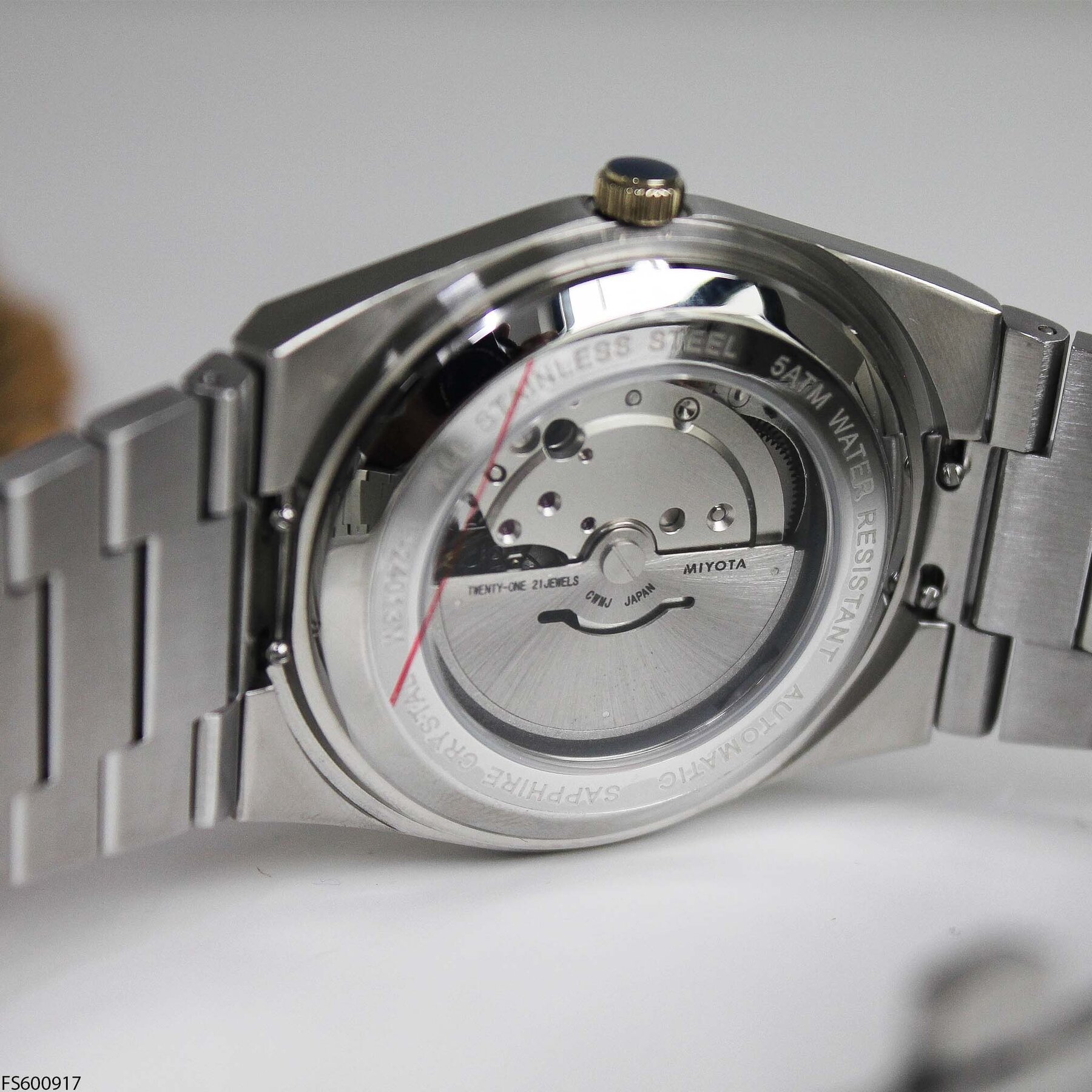 Fiesta FS600917 Çelik Kordonlu Otomatik Erkek Kol Saati