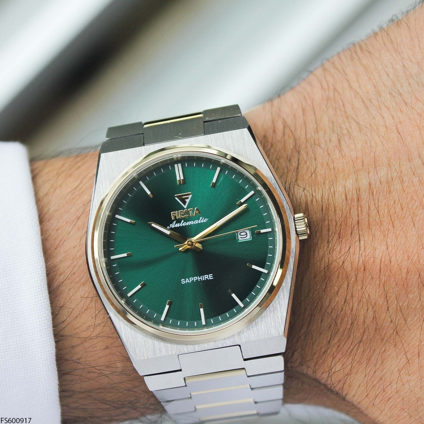 Fiesta FS600917 Çelik Kordonlu Otomatik Erkek Kol Saati