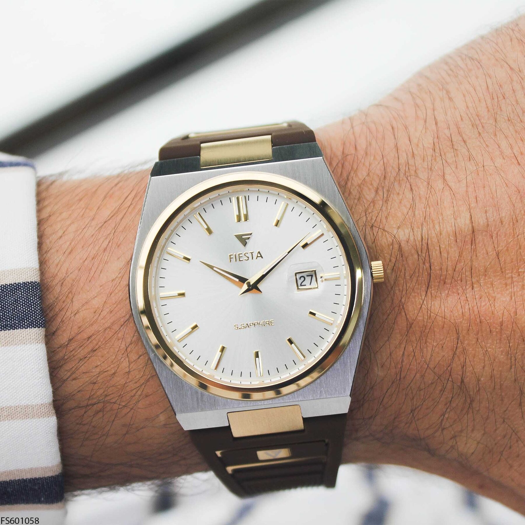 Fiesta FS601058 Silicon Strap Men Watch