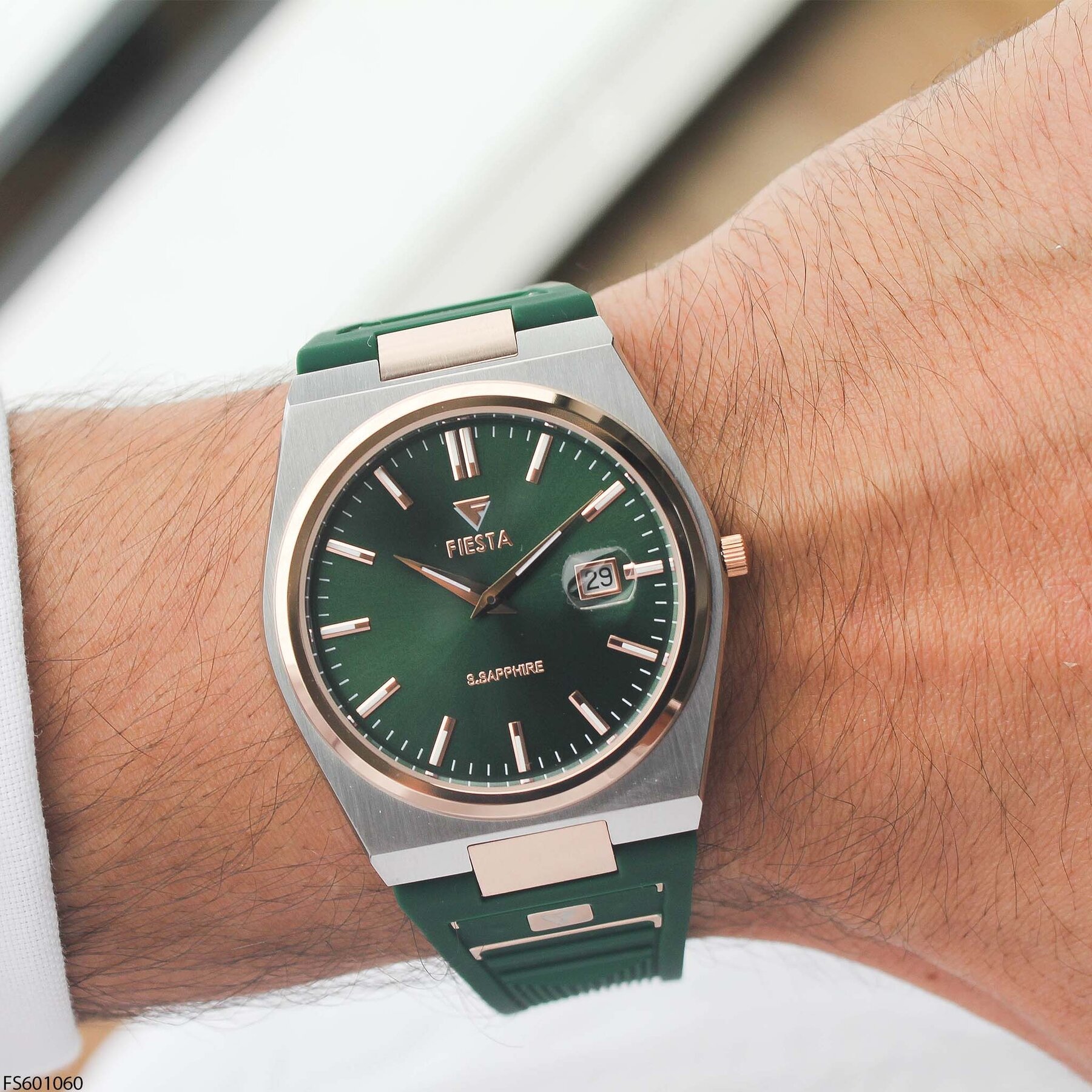 Fiesta FS601060 Silicon Strap Men Watch