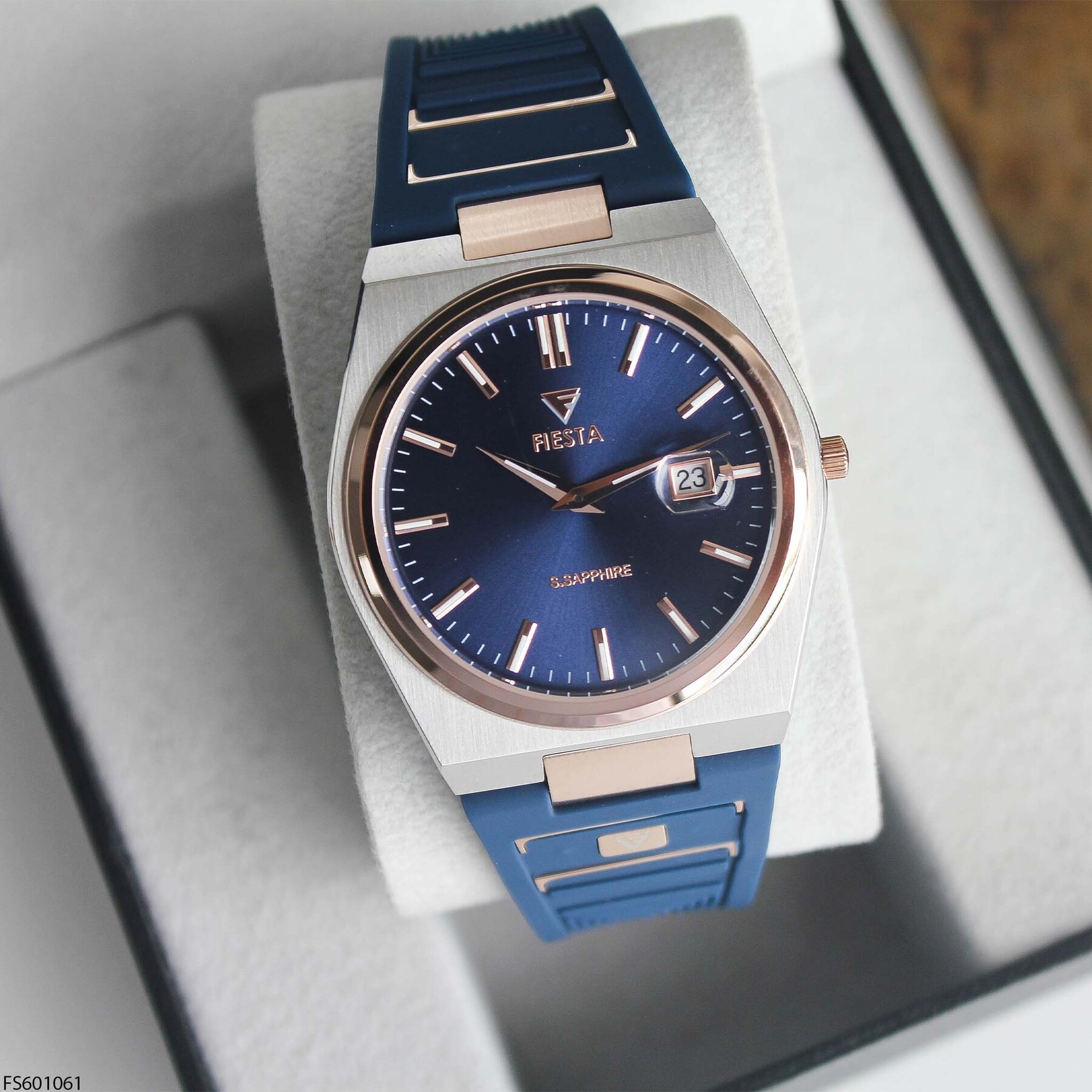 Fiesta FS601061 Silicon Strap Men Watch