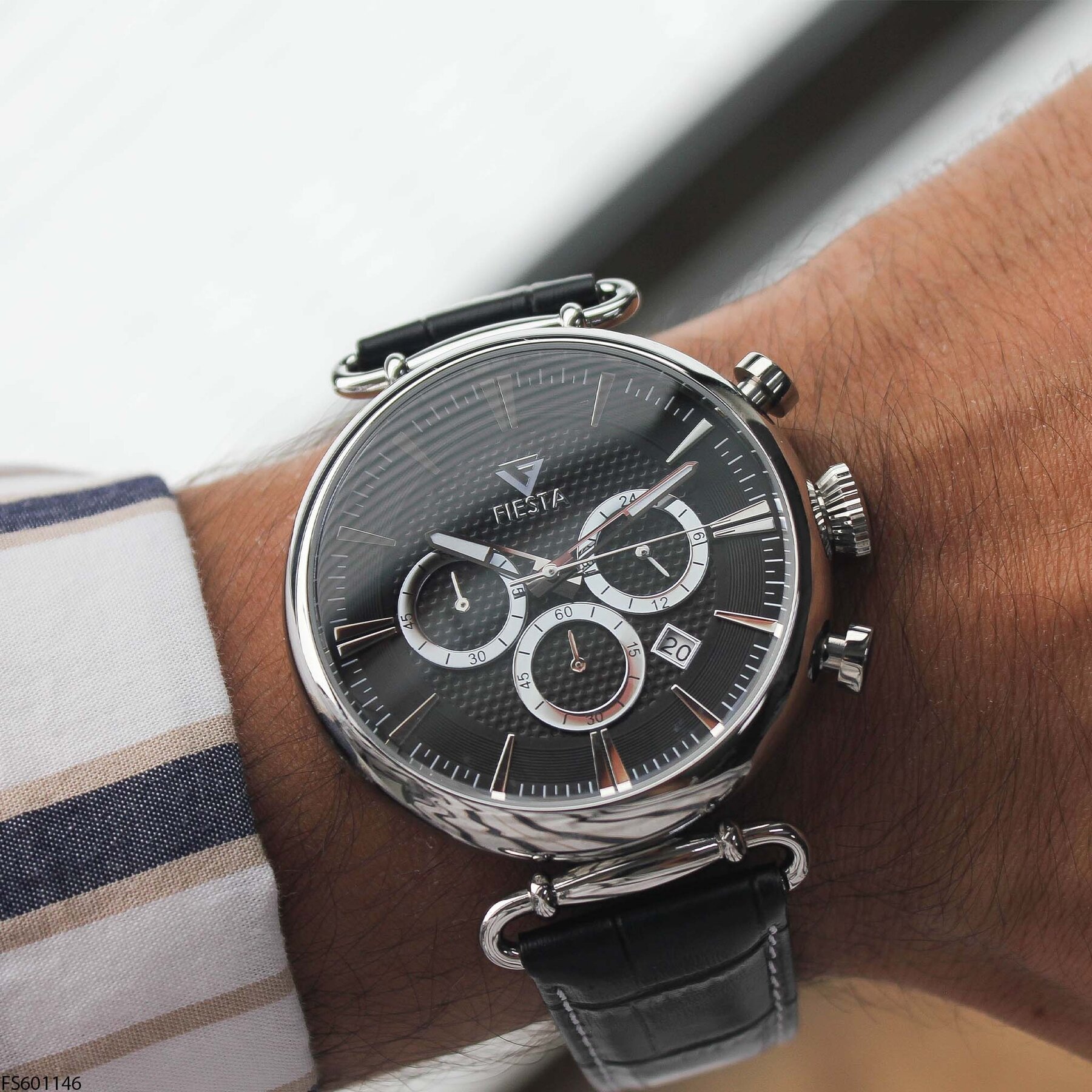 Fiesta FS601146 Leather Strap Men Watch