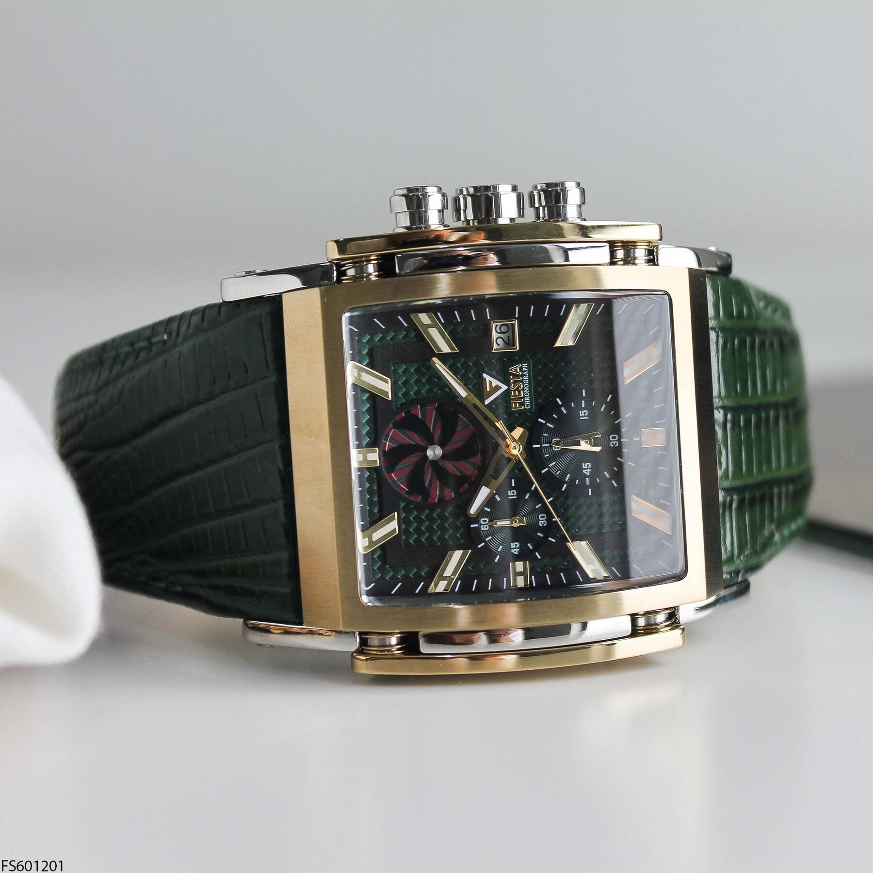 Fiesta FS601201 Leather Strap Men Watch