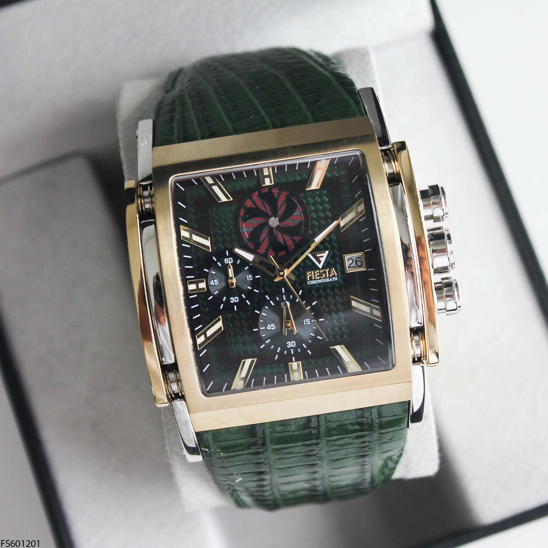 Fiesta FS601201 Leather Strap Men Watch