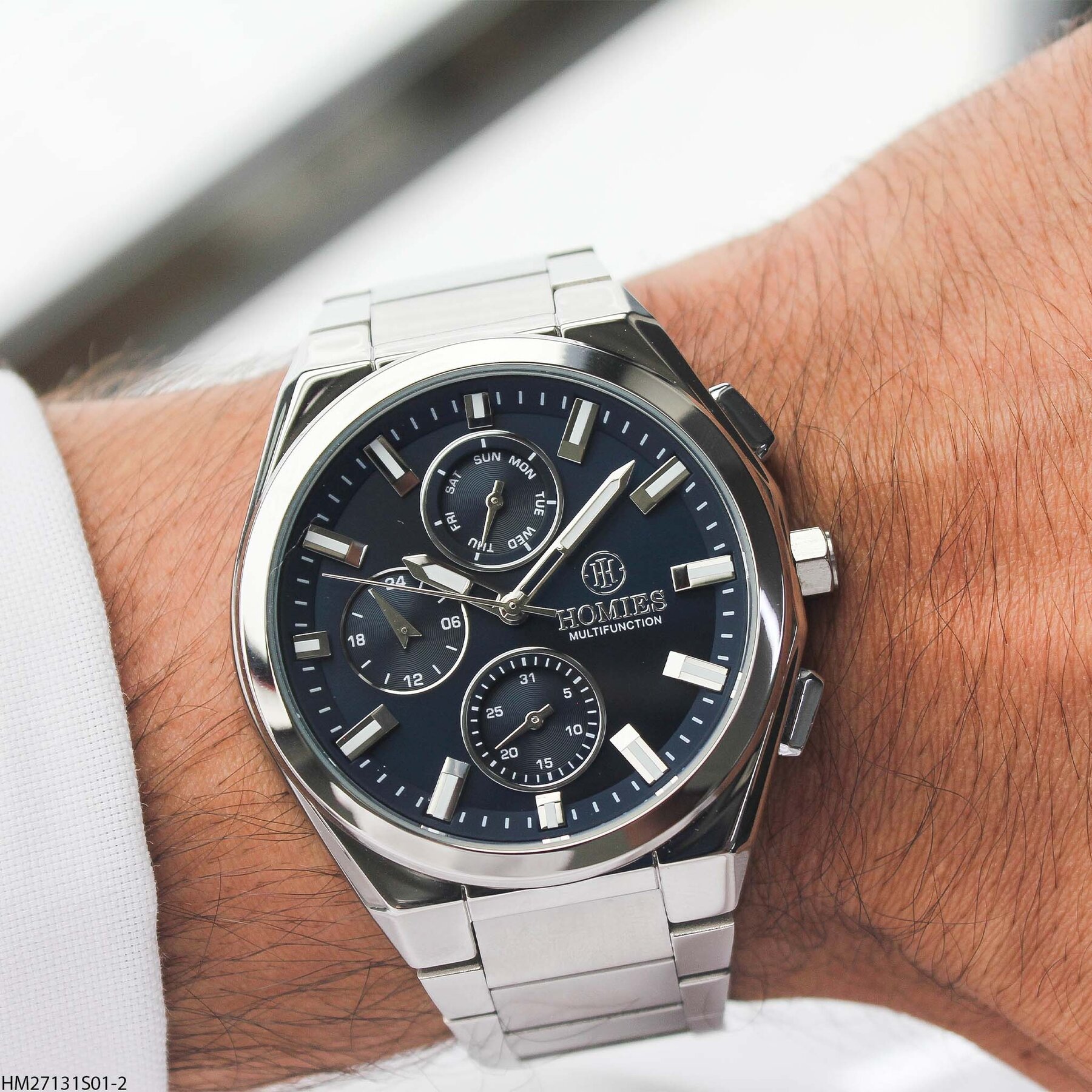 Homies HM27131S01-2 Steel Strap Men Watch