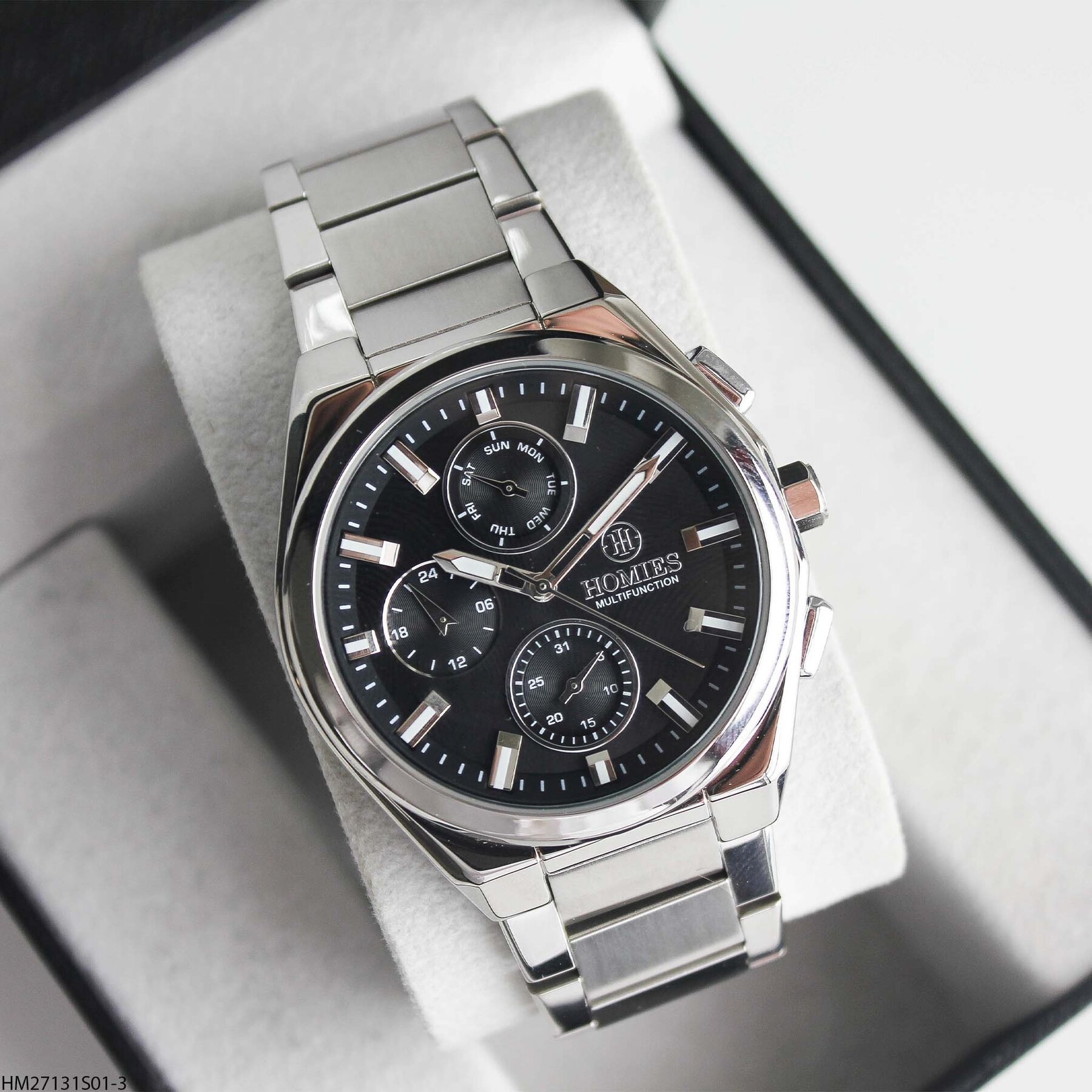 Homies HM27131S01-3 Steel Strap Men Watch