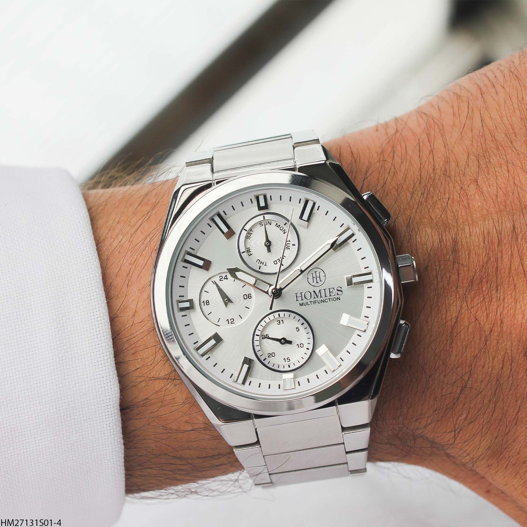 Homies HM27131S01-4 Steel Strap Men Watch