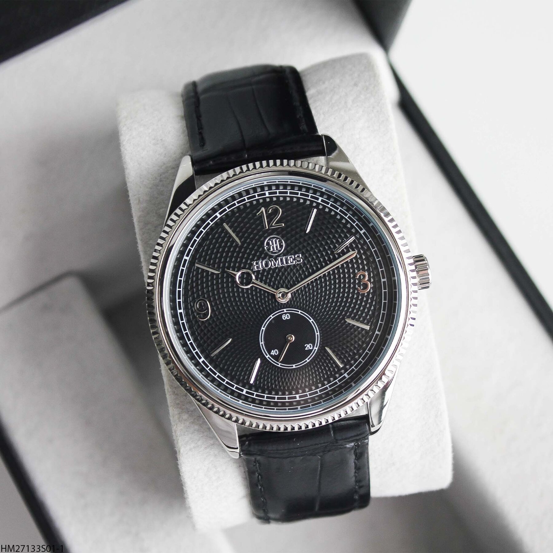 Homies HM27133S01-1 Leather Strap Men Watch