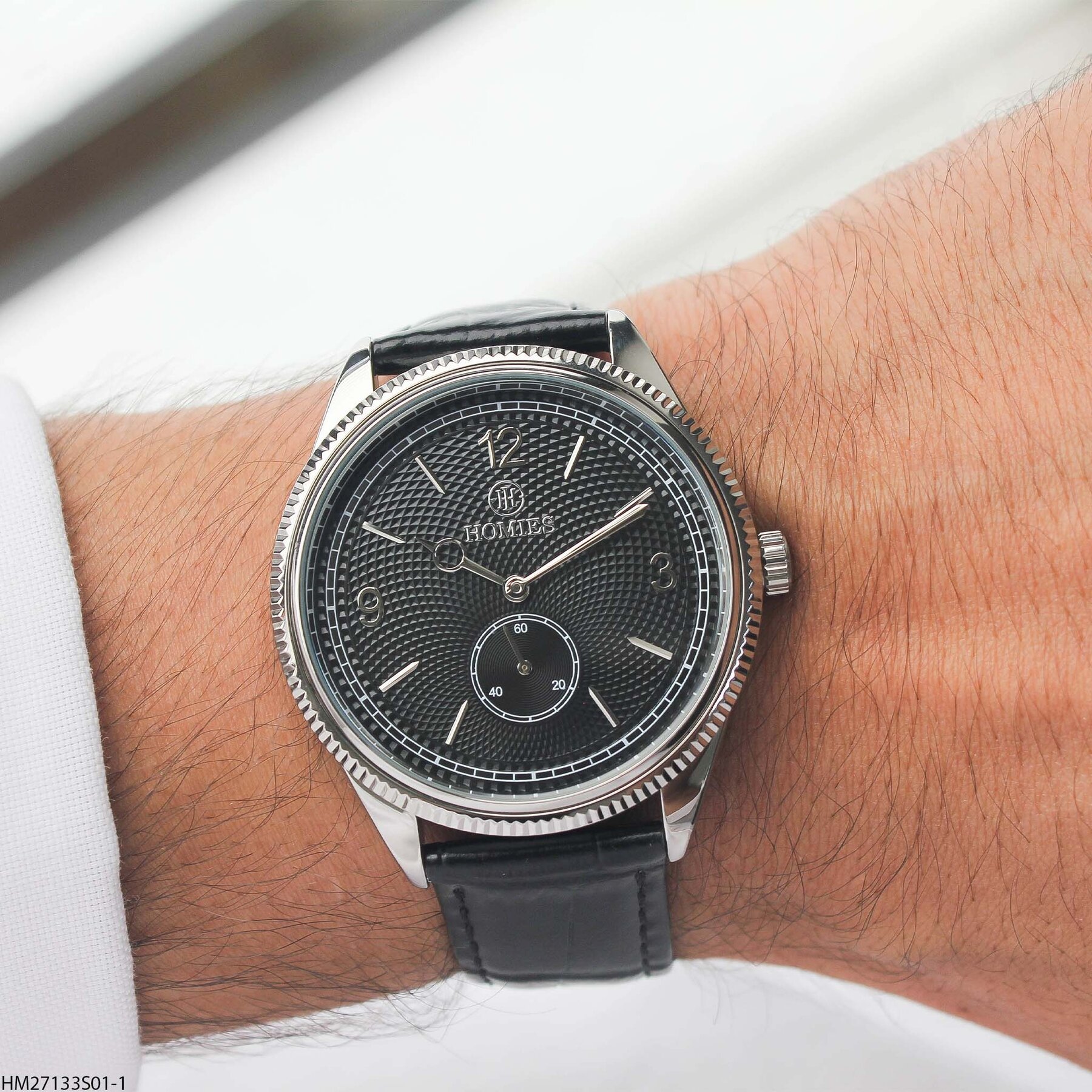 Homies HM27133S01-1 Leather Strap Men Watch