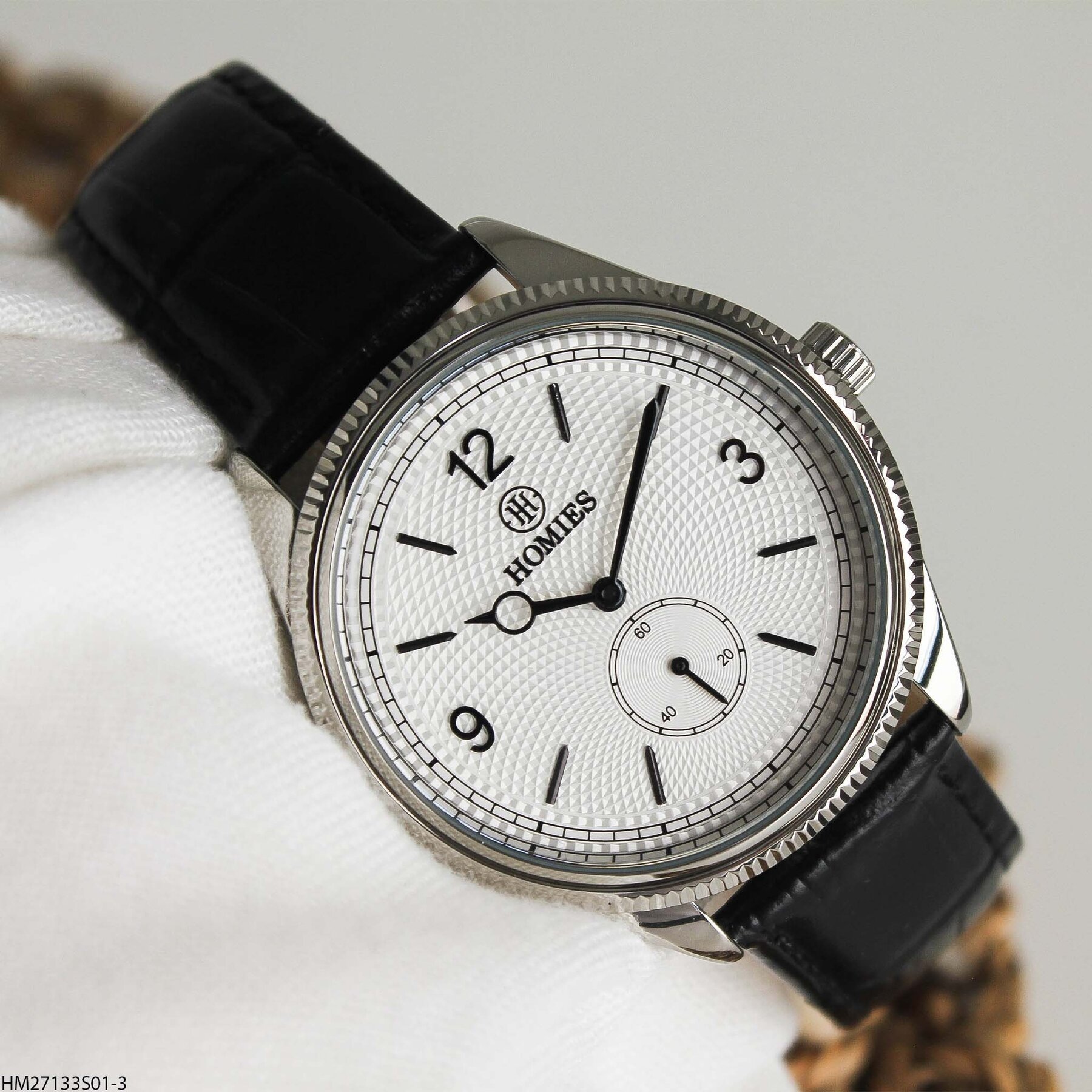 Homies HM27133S01-3 Leather Strap Men Watch