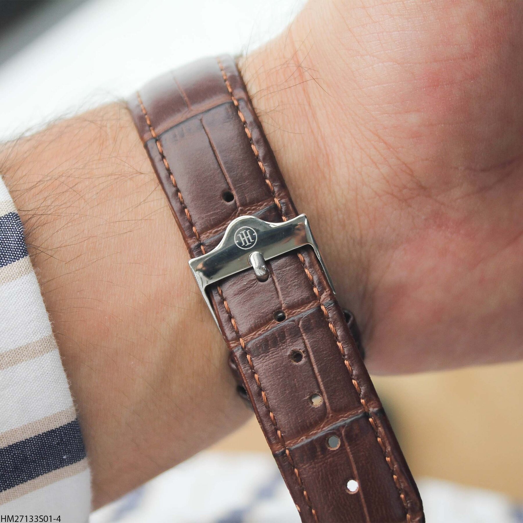 Homies HM27133S01-4 Leather Strap Men Watch