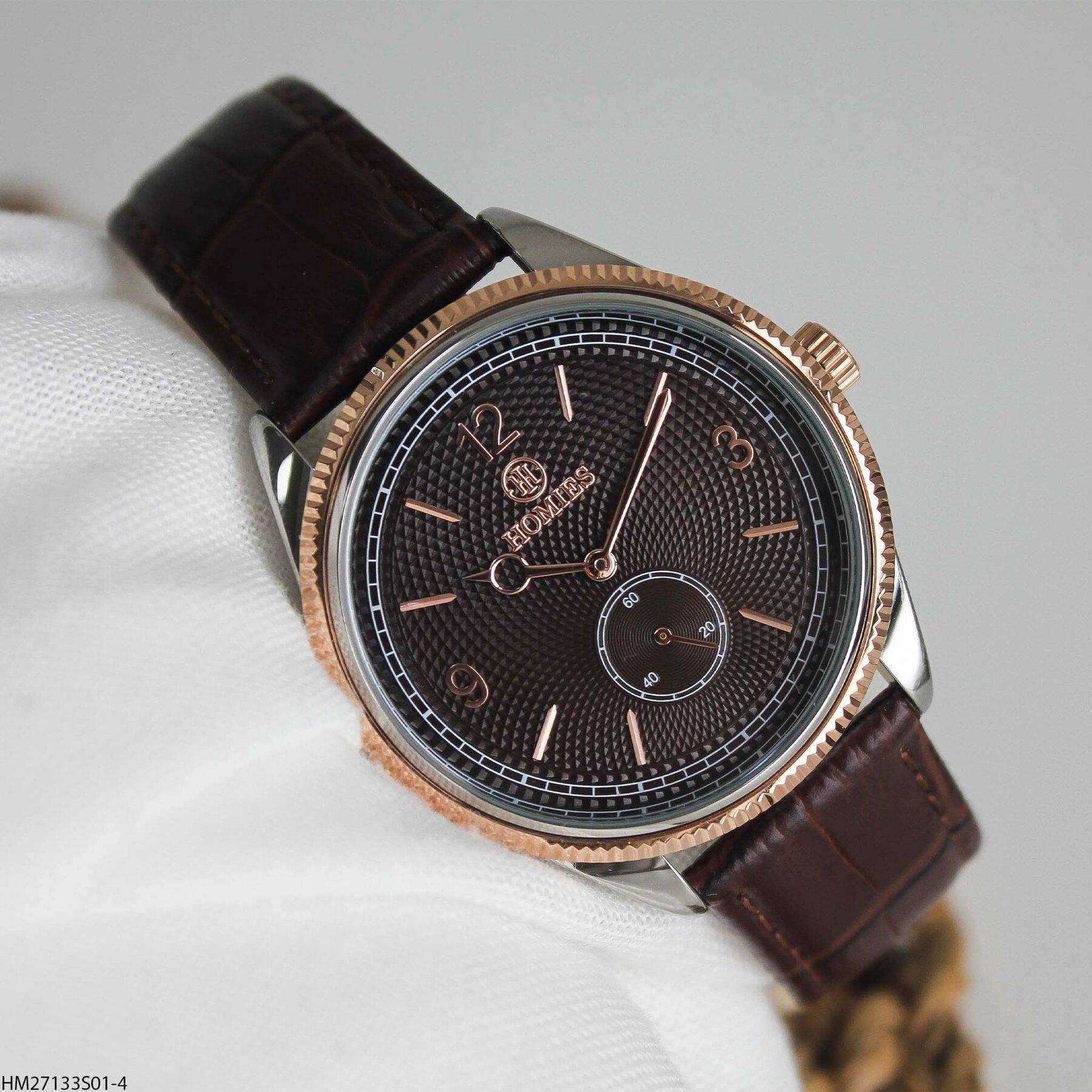 Homies HM27133S01-4 Leather Strap Men Watch