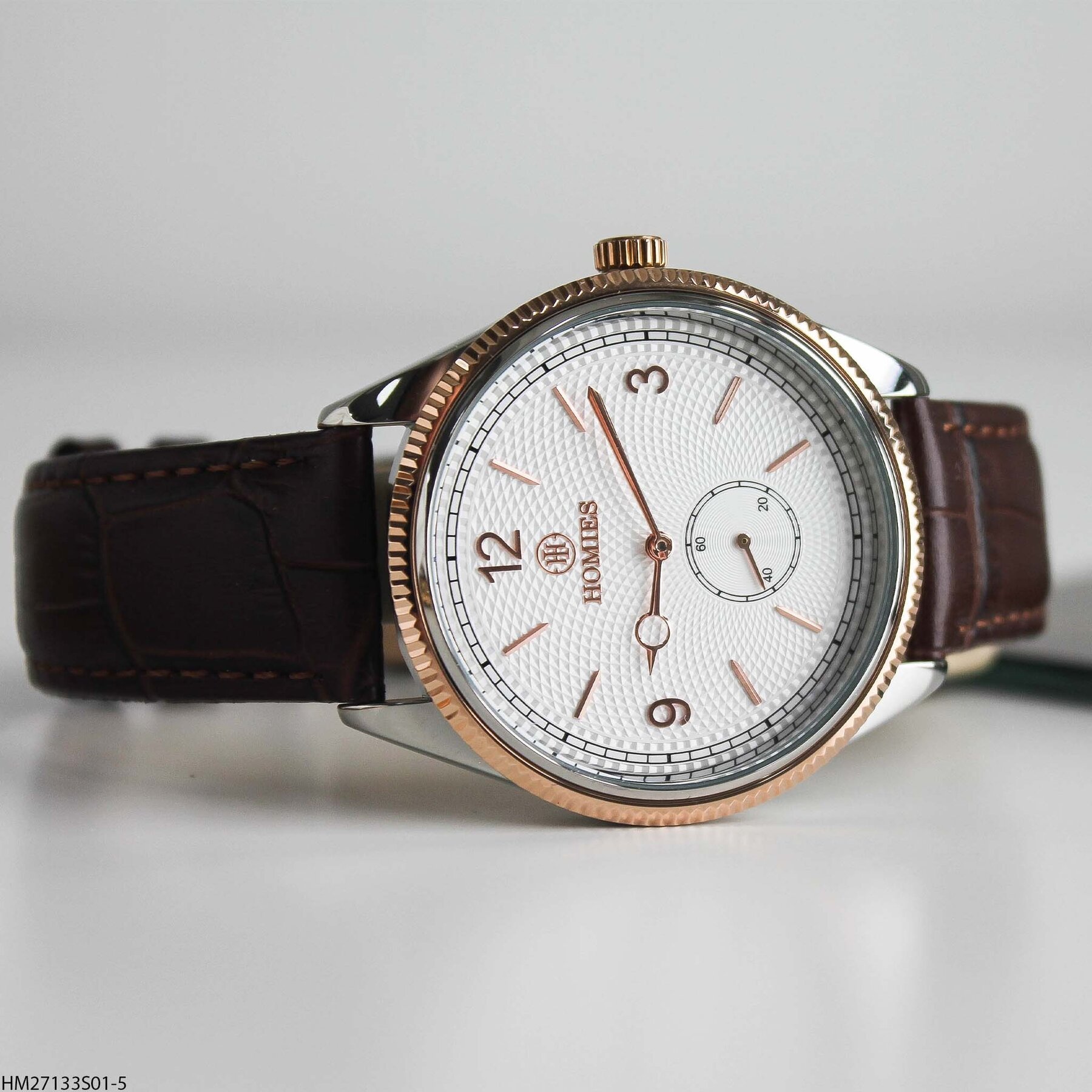 Homies HM27133S01-5 Leather Strap Men Watch