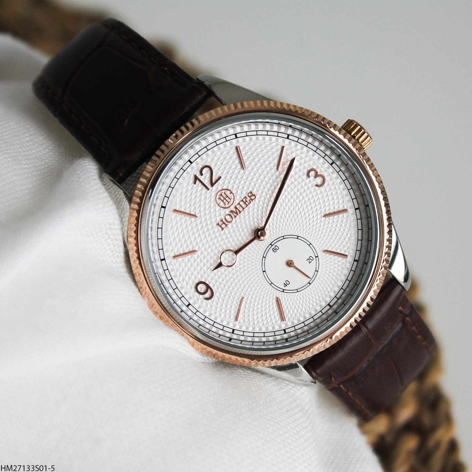 Homies HM27133S01-5 Leather Strap Men Watch