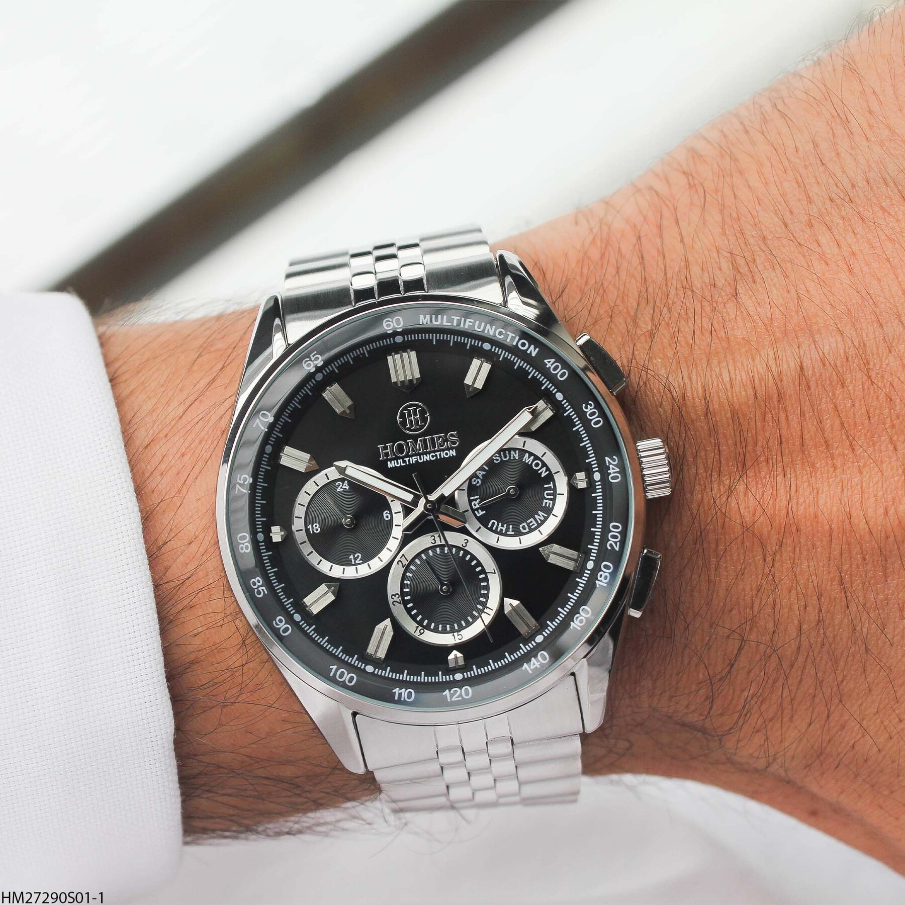 Homies HM27290S01-1 Steel Strap Men Watch