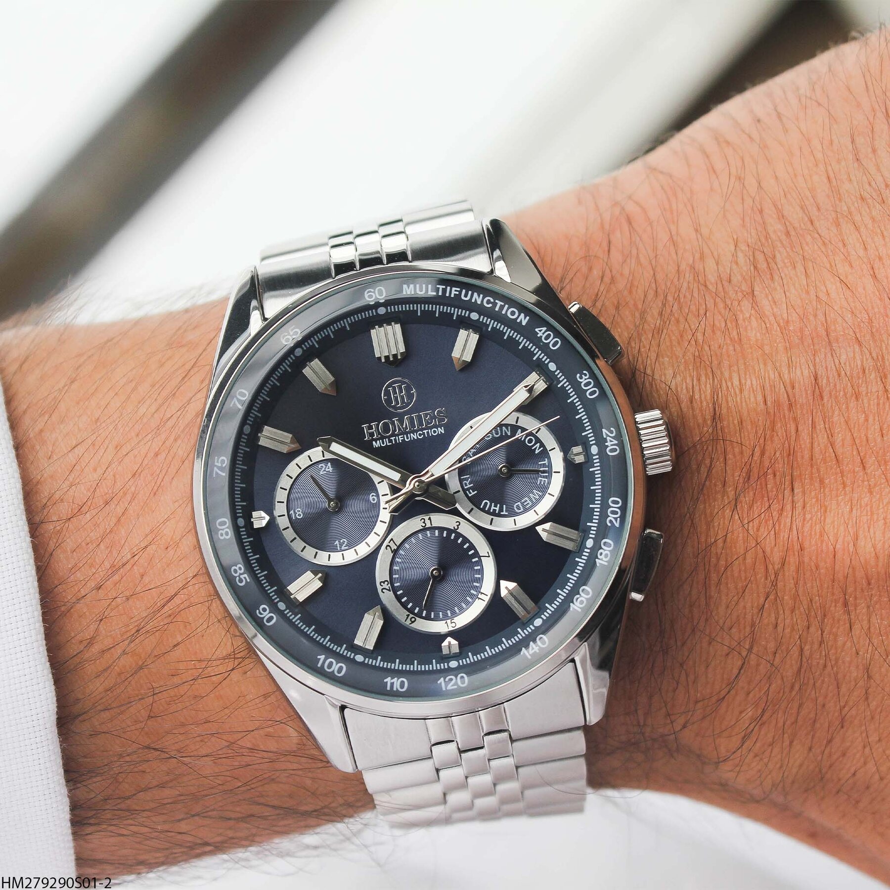 Homies HM27290S01-2 Steel Strap Men Watch