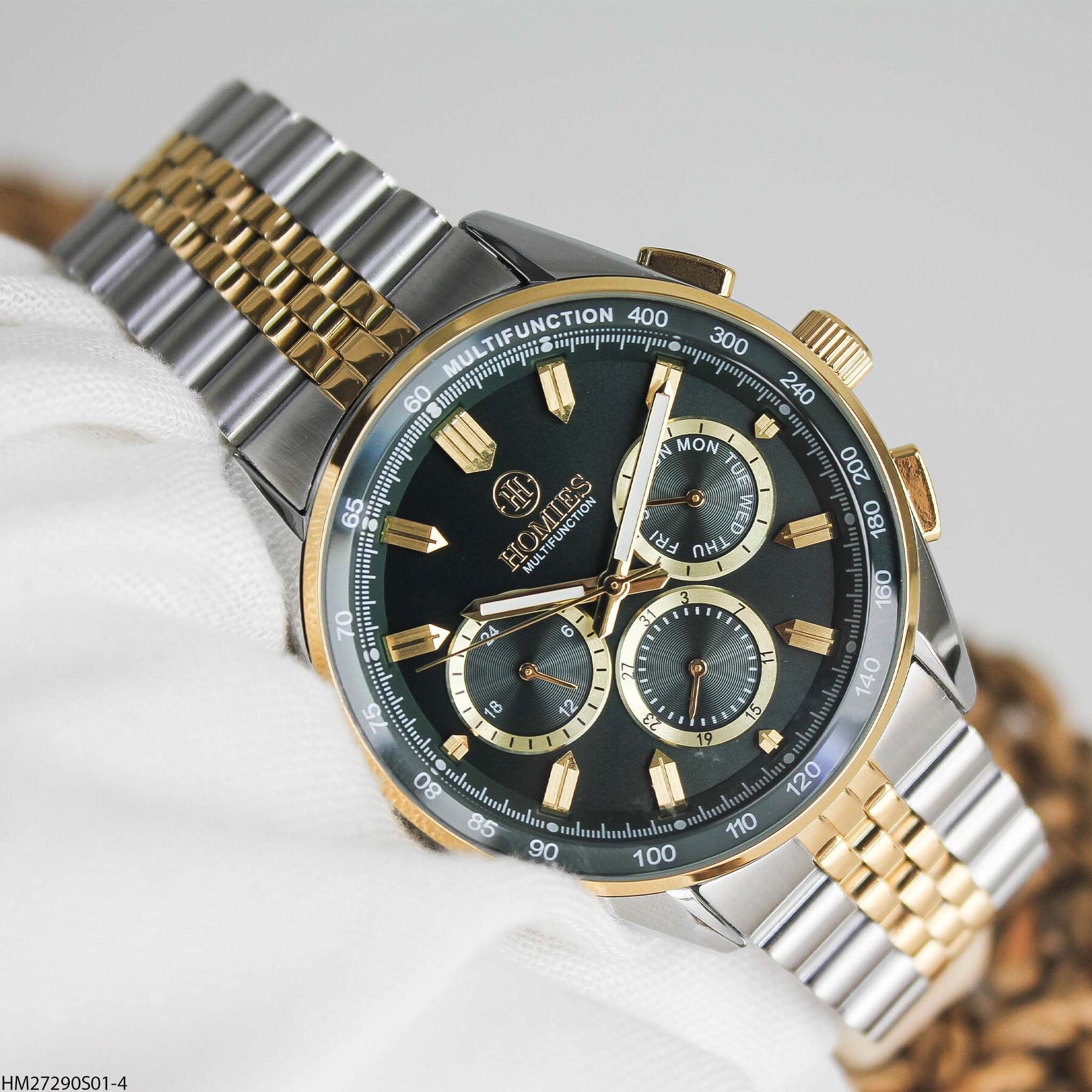 Homies HM27290S01-4 Steel Strap Men Watch