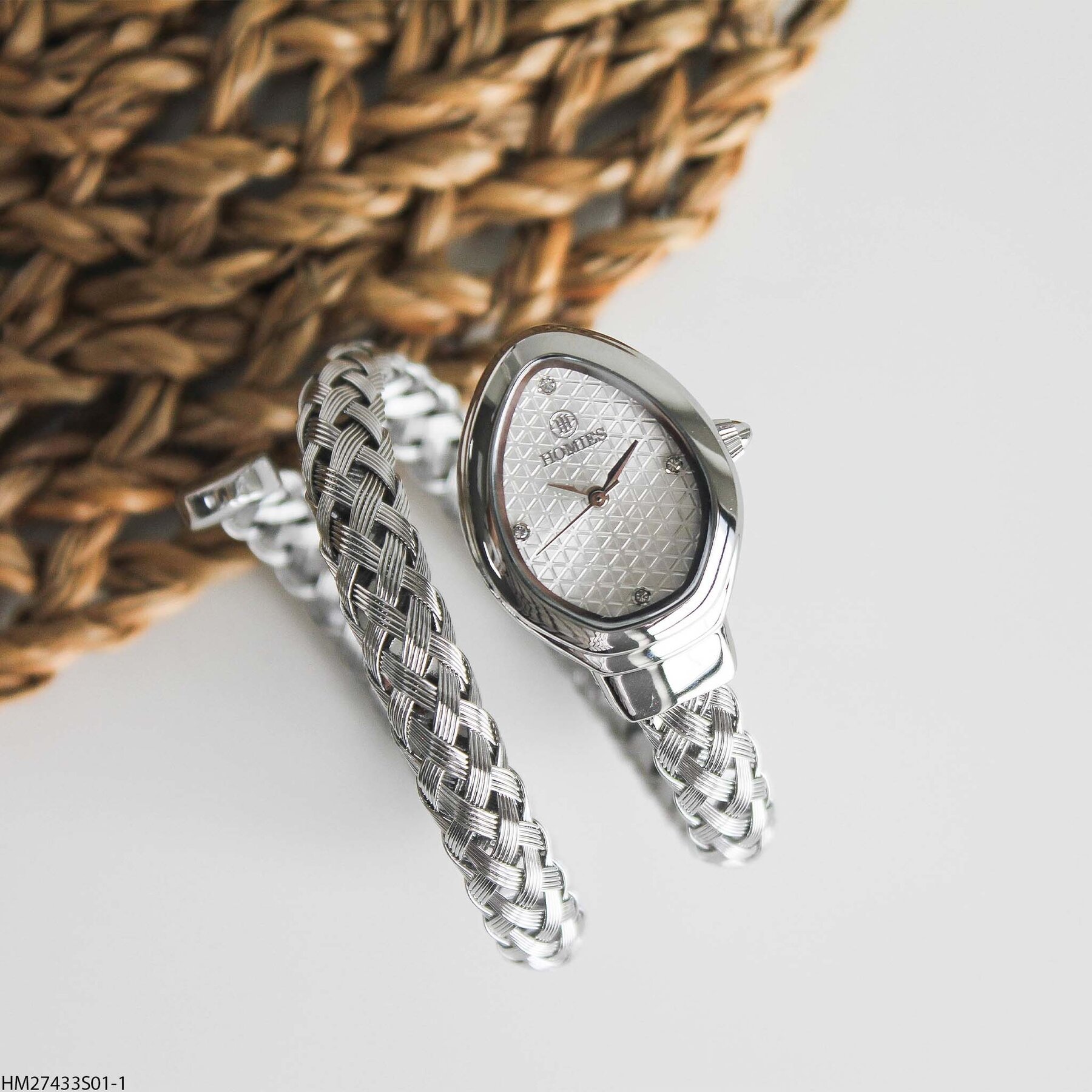 Homies HM27433S01-1 Steel Strap Women Watch