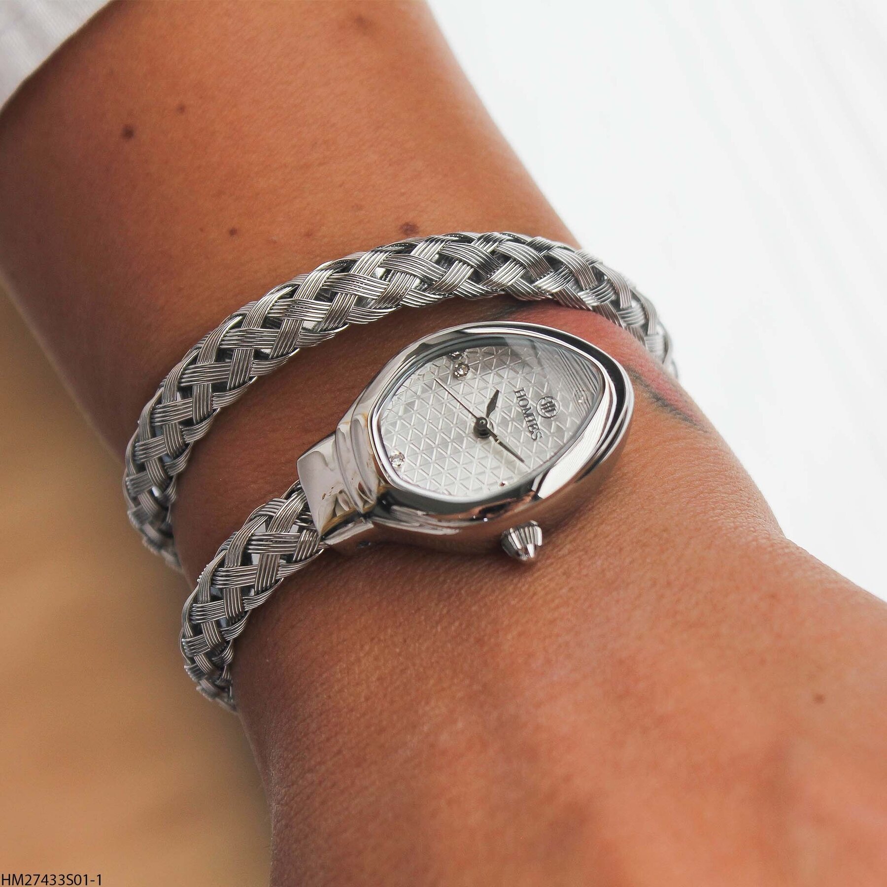 Homies HM27433S01-1 Steel Strap Women Watch