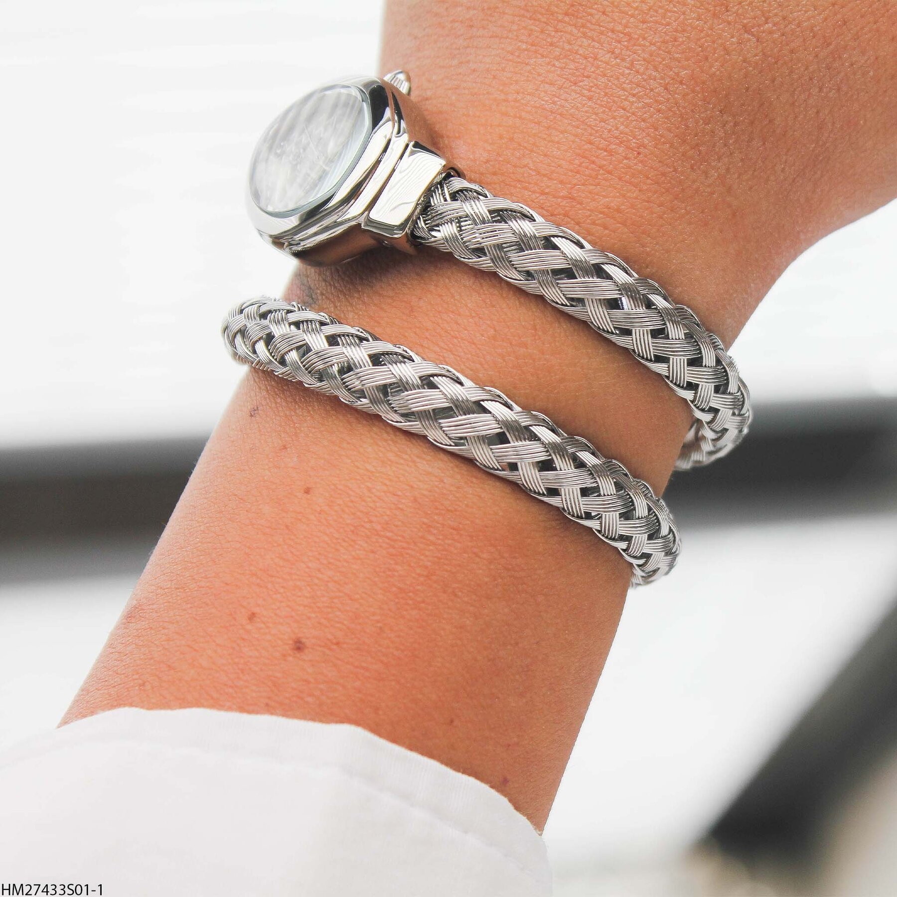 Homies HM27433S01-1 Çelik kordonlu Kadın Kol Saati