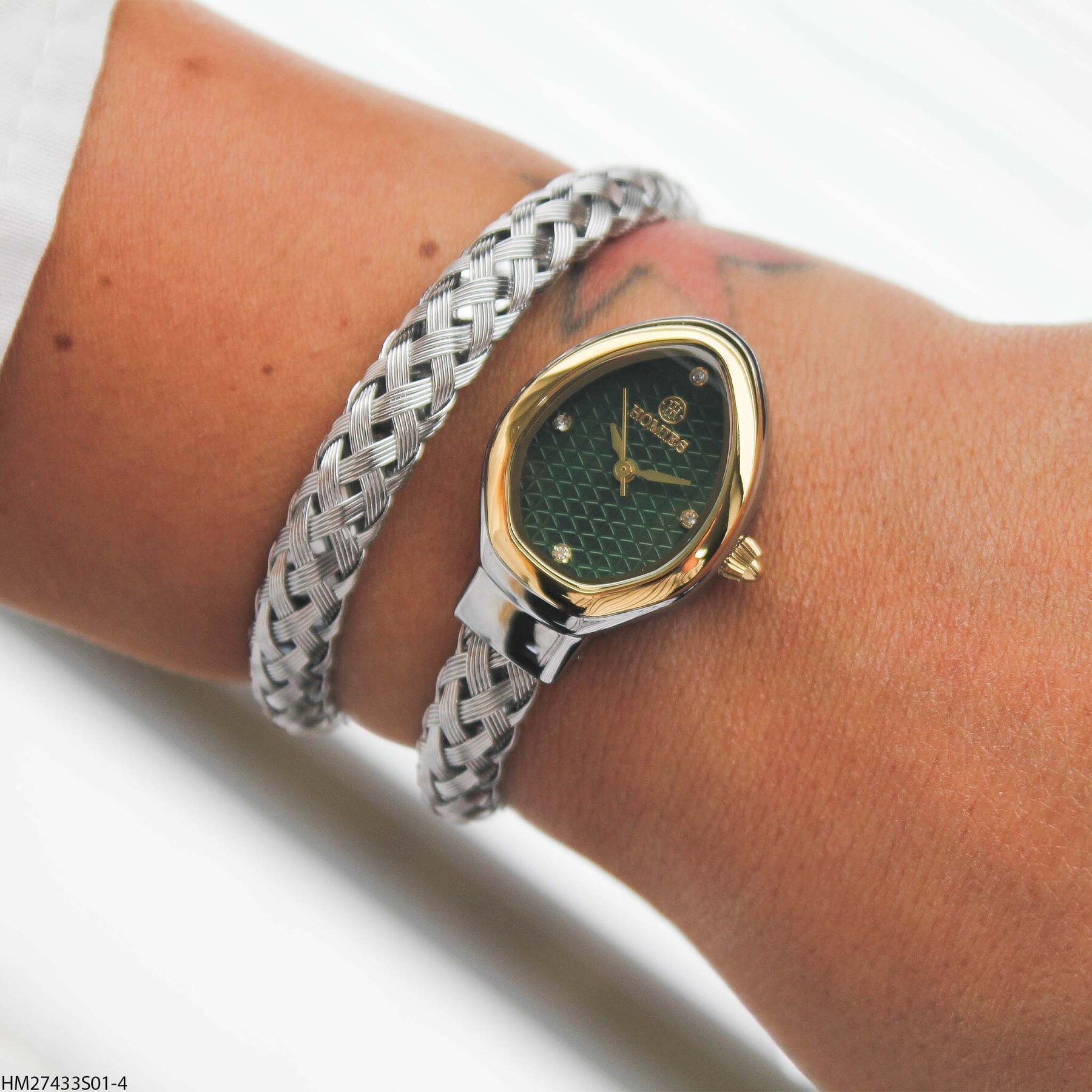 Homies HM27433S01-4 Steel Strap Women Watch