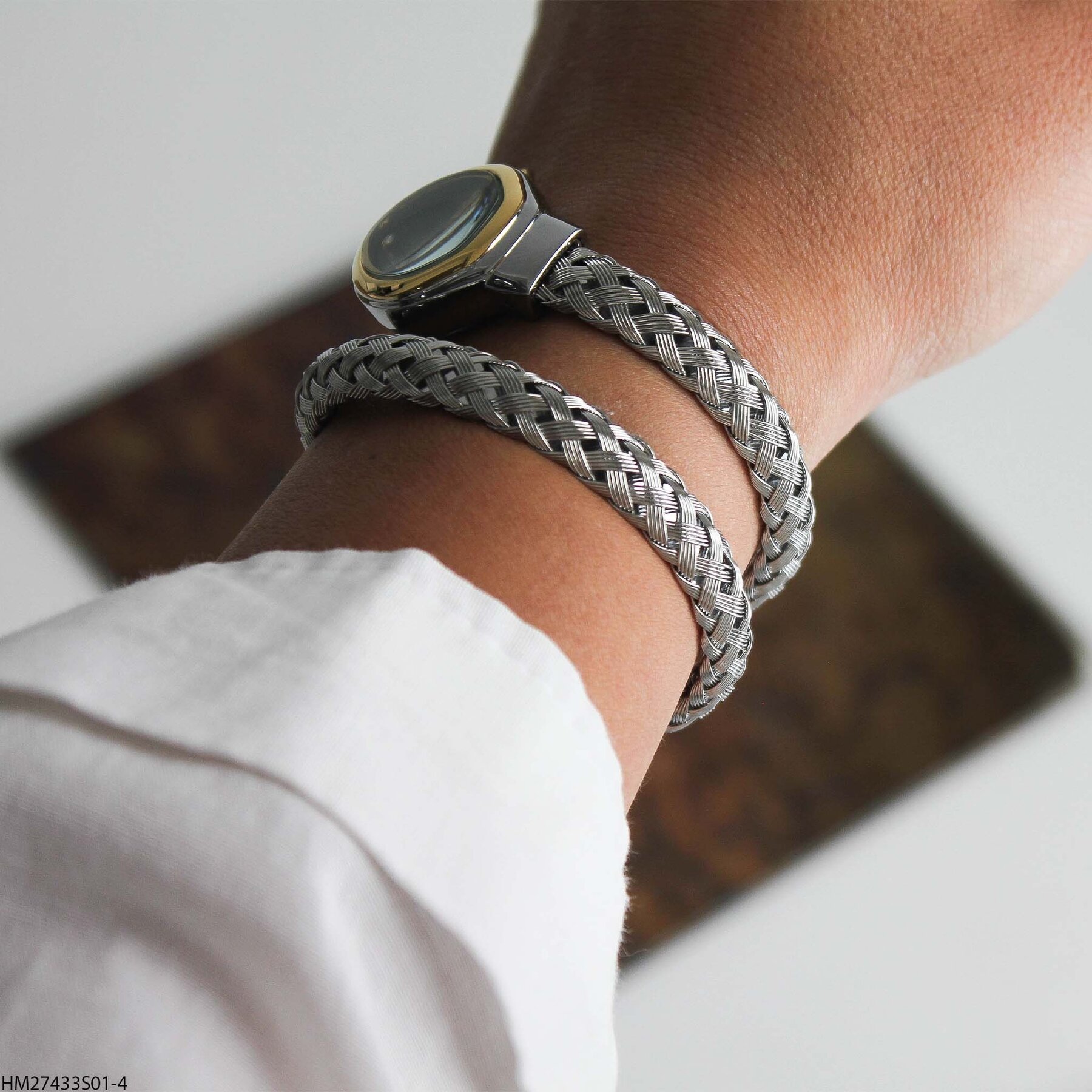 Homies HM27433S01-4 Steel Strap Women Watch