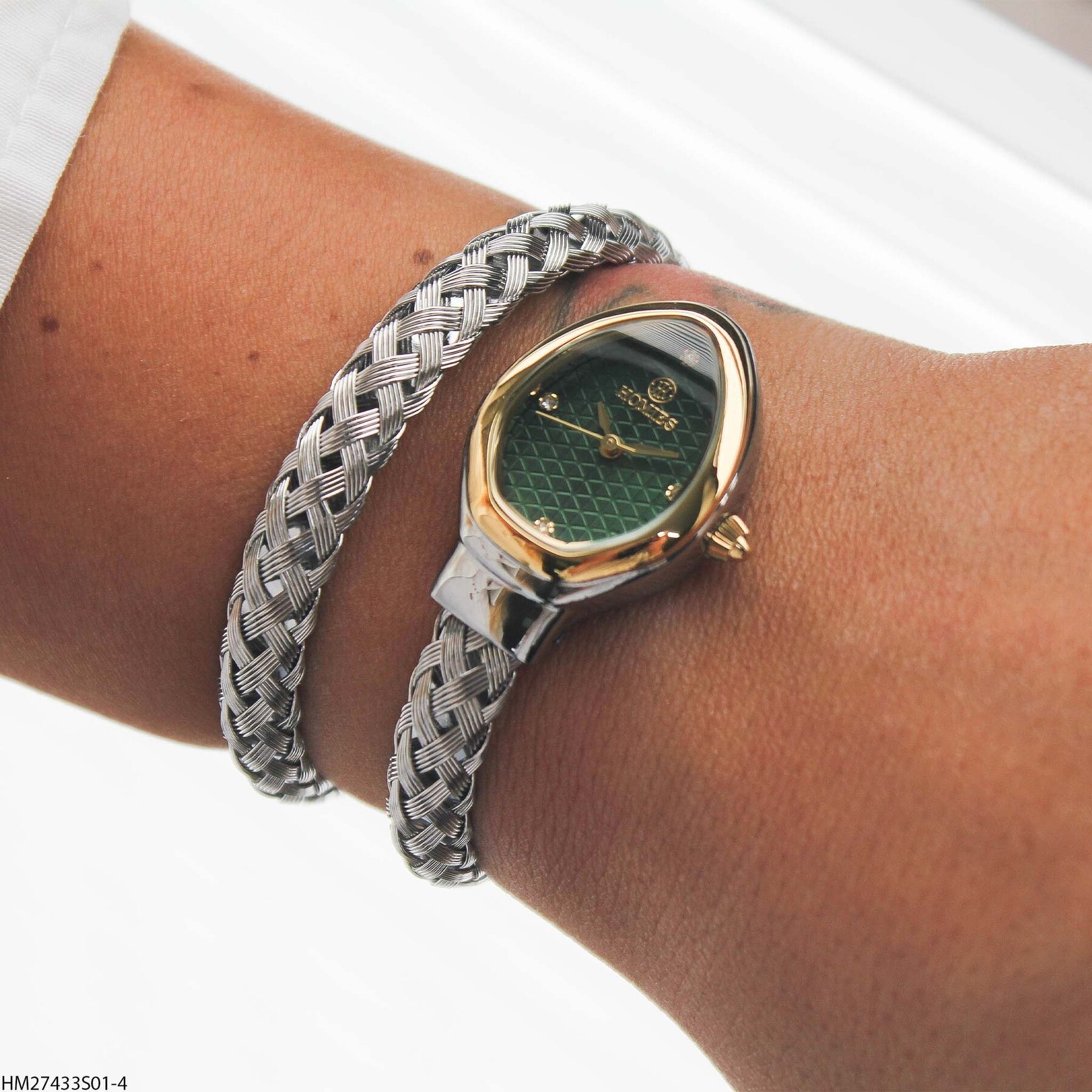 Homies HM27433S01-4 Steel Strap Women Watch